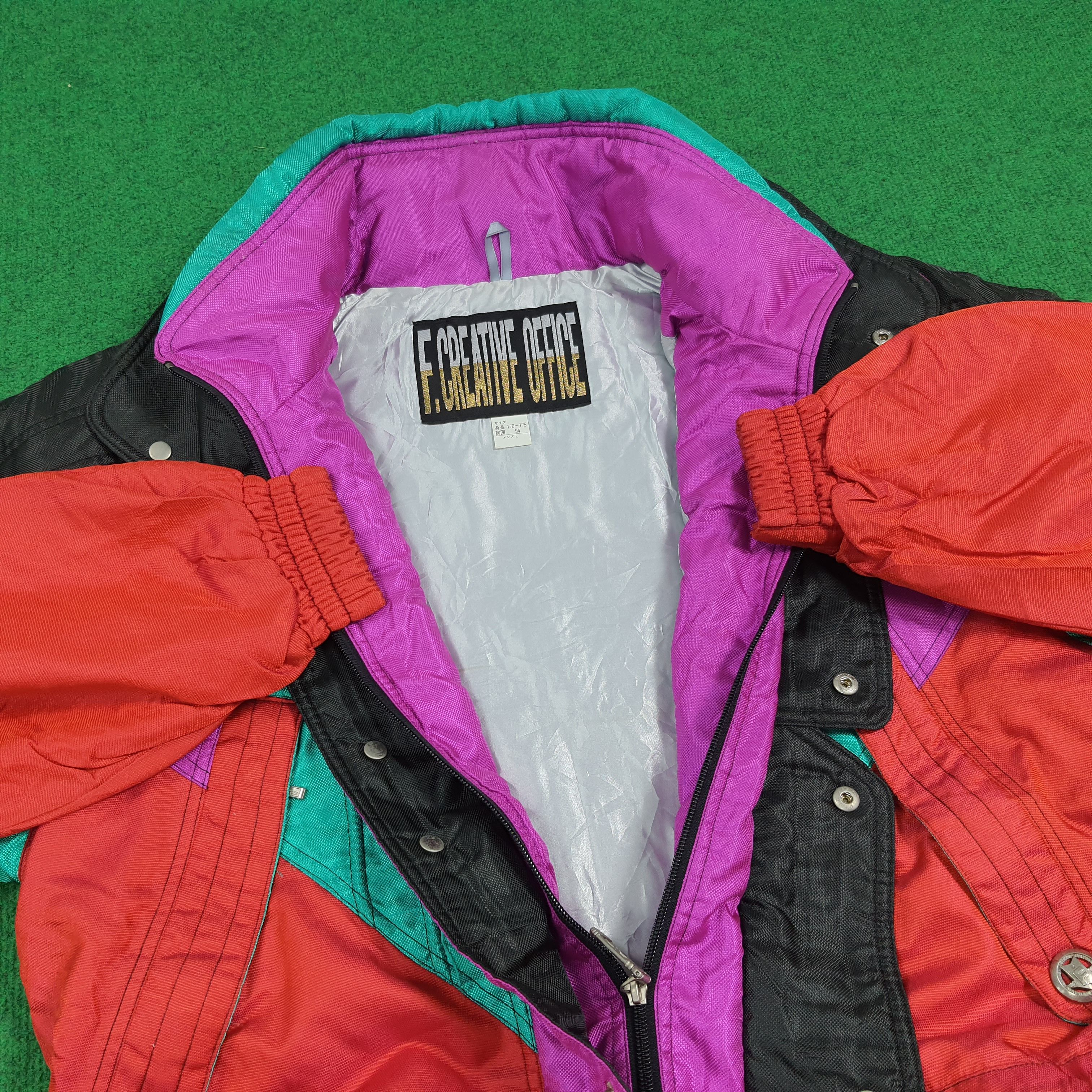 Vintage Vintage Retro 90s FCO F. Creative Office Ski Jacket C284N19 Size US L / EU 52-54 / 3 - 7 Thumbnail