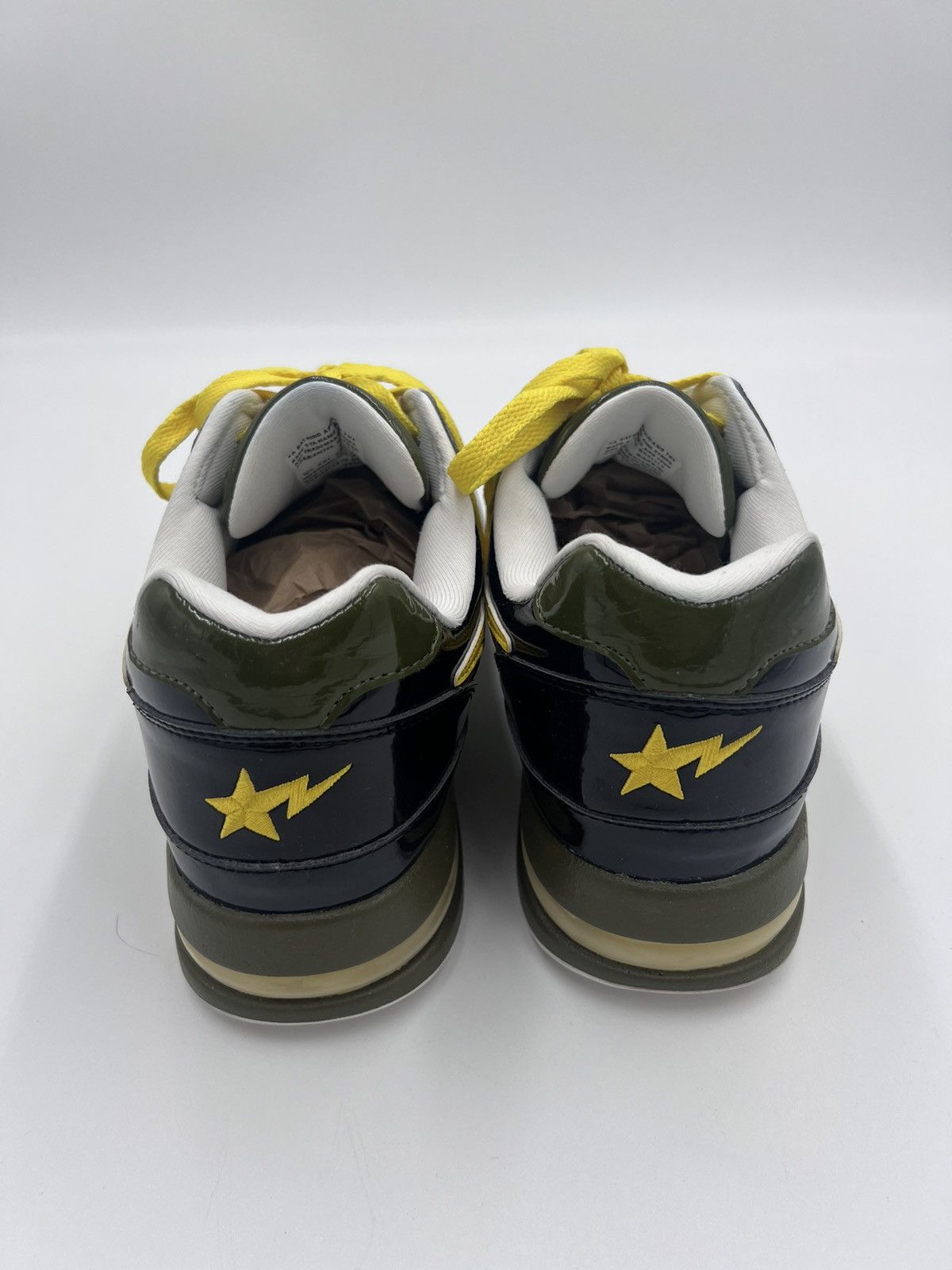 Bape × Vintage Vintage A Bathing Ape Bape Patent Leather Roadsta Sneakers Size US 10 / EU 43 - 2 Thumbnail