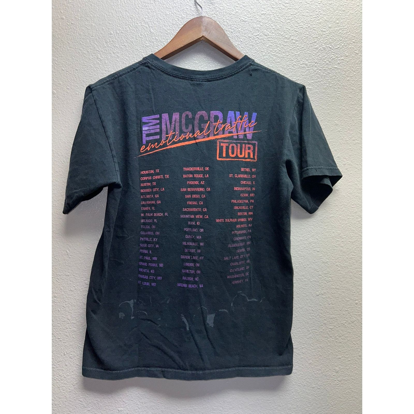 Anvil Tim Mcgraw Emotional Traffic Shirt Tour Concert Country Tee Size US S / EU 44-46 / 1 - 7 Thumbnail