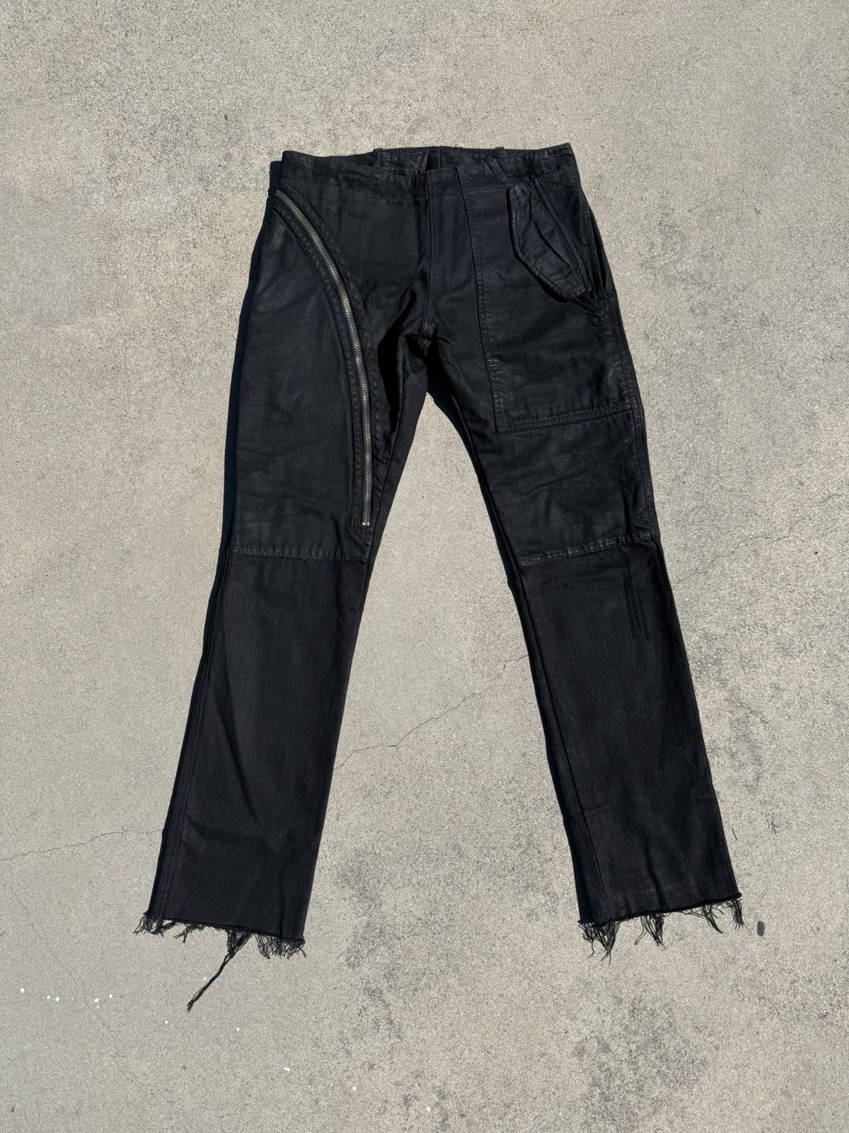 Rick Owens Rick Owens 07 “Exploder” Aircut Denim Size US 32 / EU 48 - 1 Thumbnail