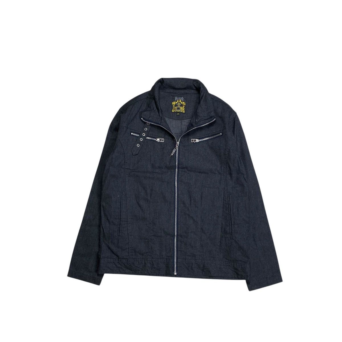 If Six Was Nine Spinash Bikers Denim Jacket Size US M / EU 48-50 / 2 - 1 Thumbnail