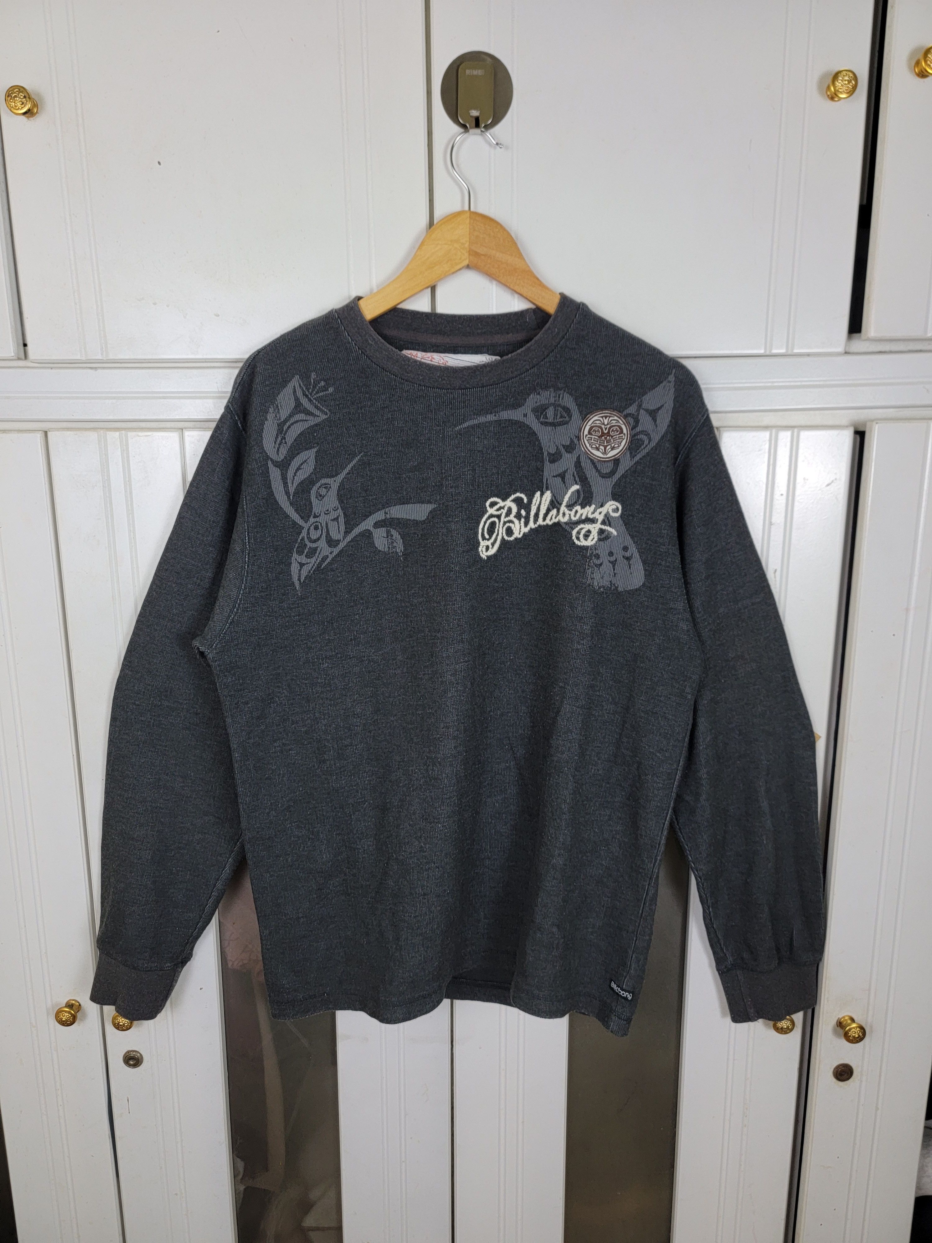Billabong Vintage Billabong Sweatshirt Size US L / EU 52-54 / 3 - 1 Thumbnail