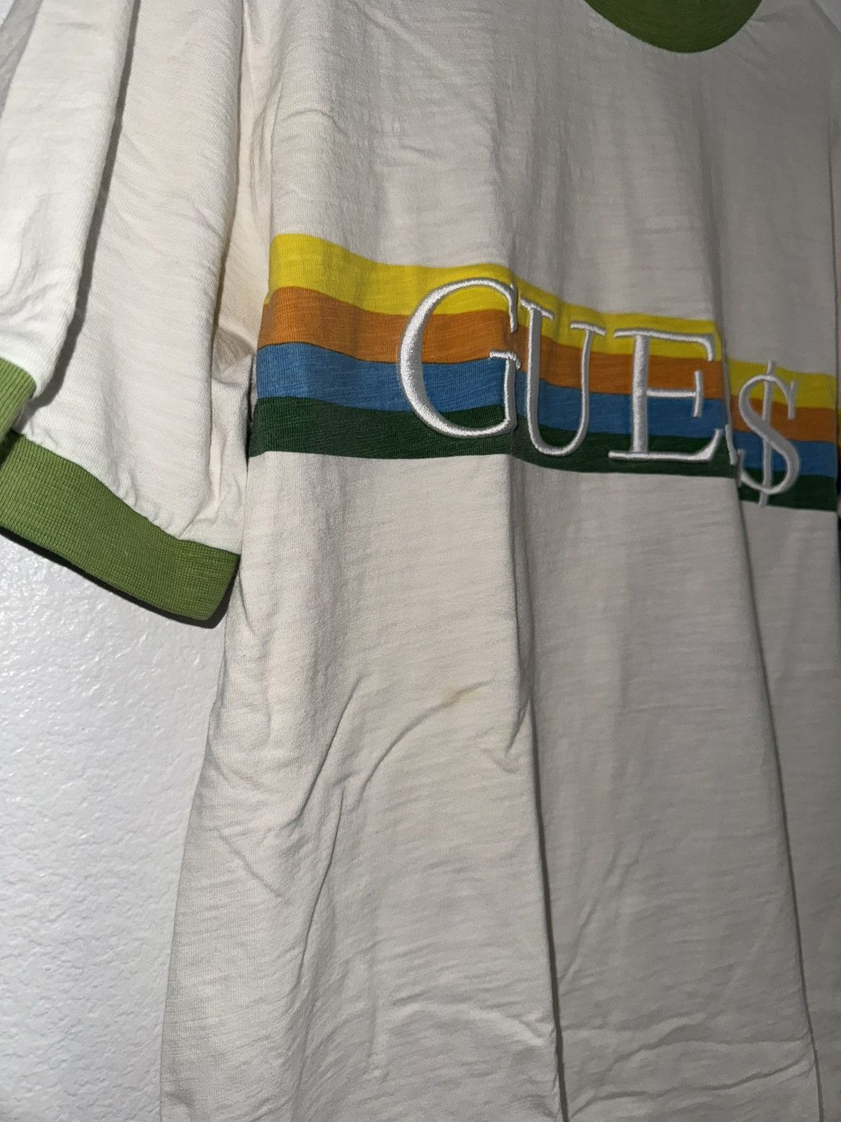 A$AP Rocky × Guess Guess Asap Rocky Ringer Tee Size US L / EU 52-54 / 3 - 5 Thumbnail
