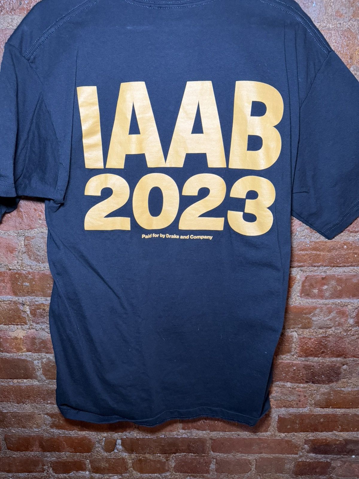 Gildan Drake It’s All A Blur Tour 2023 Tee Size US XL / EU 56 / 4 - 4 Thumbnail