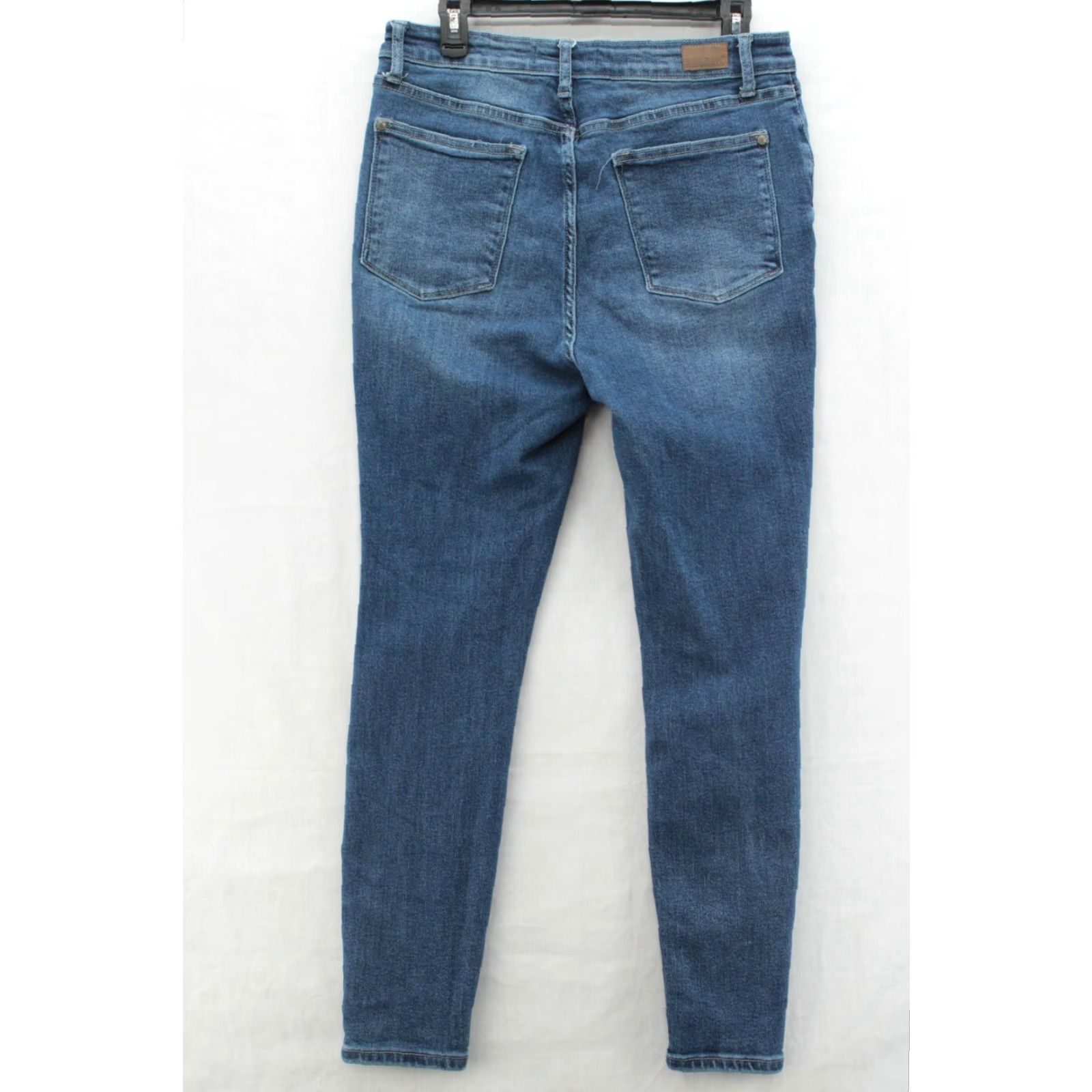Vintage Judy Blue Jeans Womens 11/30 Blue High Rise Mom Jean Dark Wash Casual Stretch - 28 Inseam - 5-Pocket - Regular - Size 11/30 - Blue - Denim - Womens Size 30" / US 8 / IT 44 - 4 Thumbnail