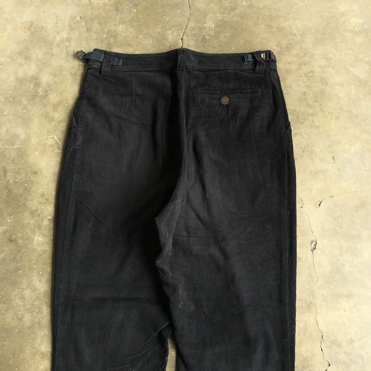 Issey Miyake 2000s Tsumori Chisato by Issey Miyake Corduroy Pants Black Size US 29 - 10 Thumbnail