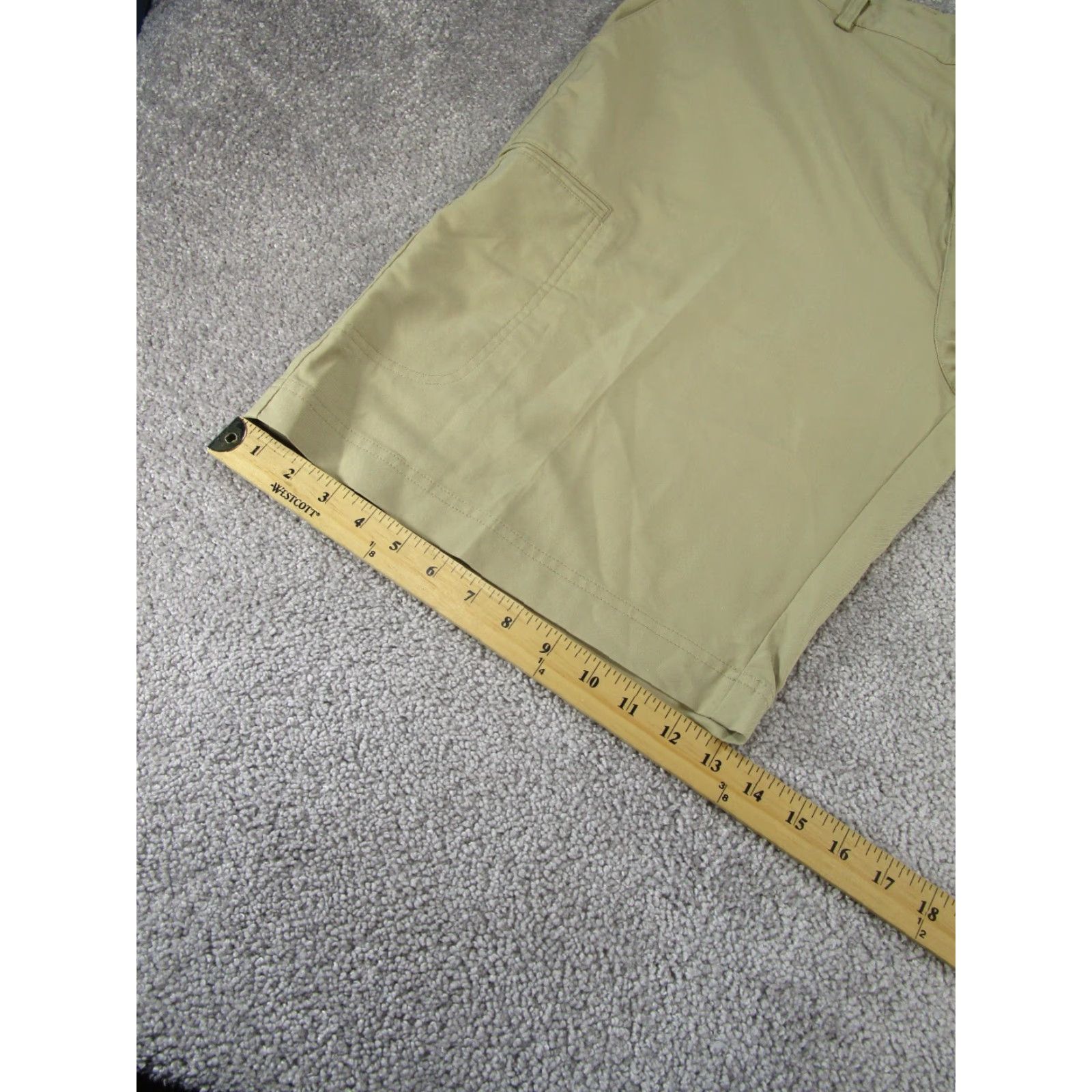 Adidas Adidas Shorts Mens 40 Beige Khaki Lightweight Polyester Golf 11" N/A Size US 40 / EU 56 - 4 Thumbnail