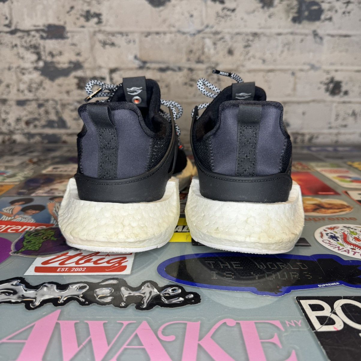 Adidas × Bait Adidas EQT Support Future Bait R&D Black Sz 9 Used Size US 9.5 / EU 42-43 - 2 Thumbnail