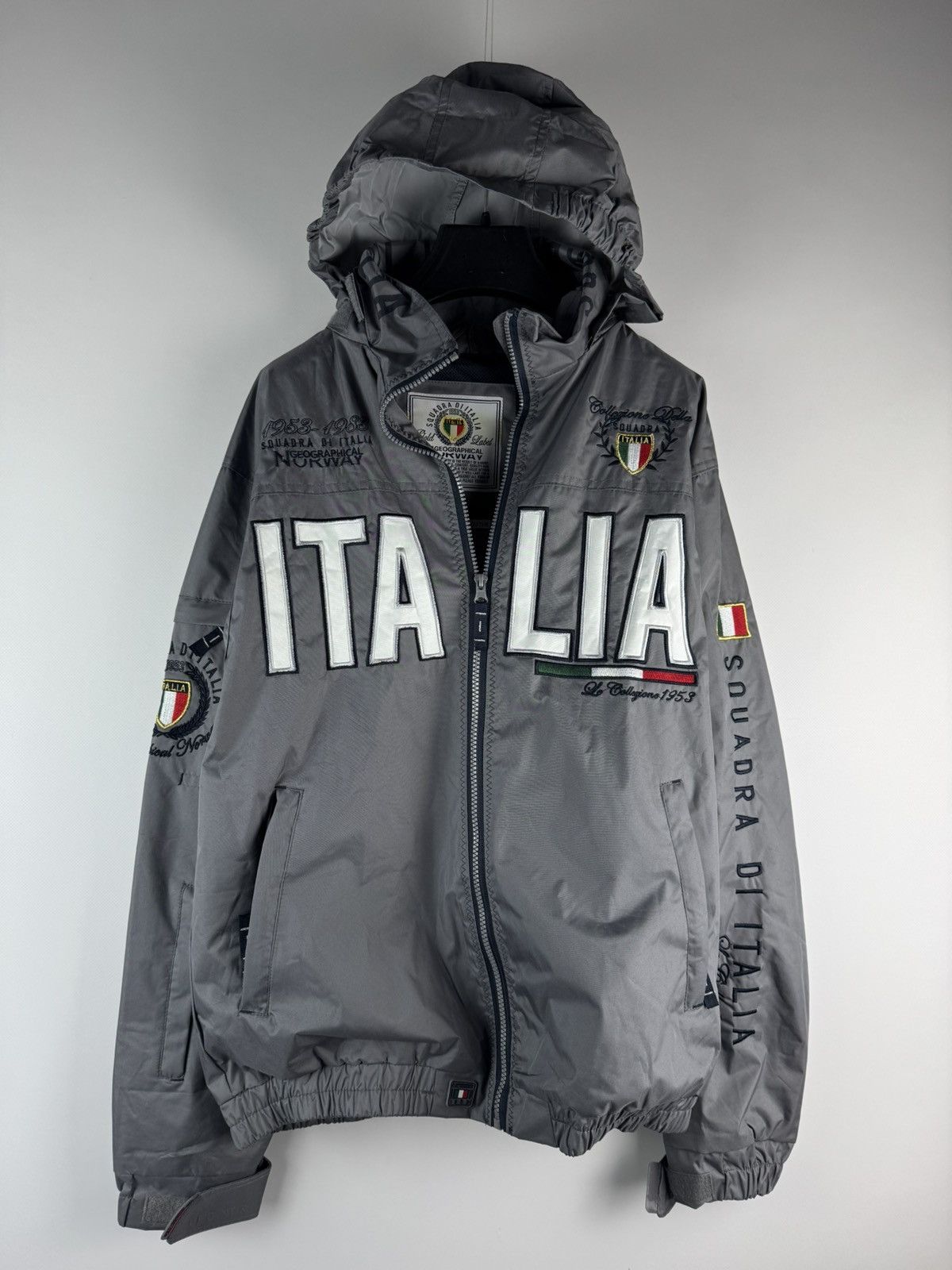 Beverly Hills Polo Club Geographical Norway Royal Polo MCMLIII Italy 🇮🇹 Jacket Size US M / EU 48-50 / 2 - 1 Thumbnail