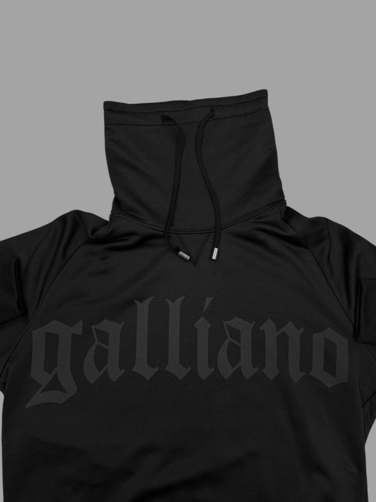 John Galliano 2000's John Galliano Big Logo High Neck Pullover Size US L / EU 52-54 / 3 - 3 Thumbnail