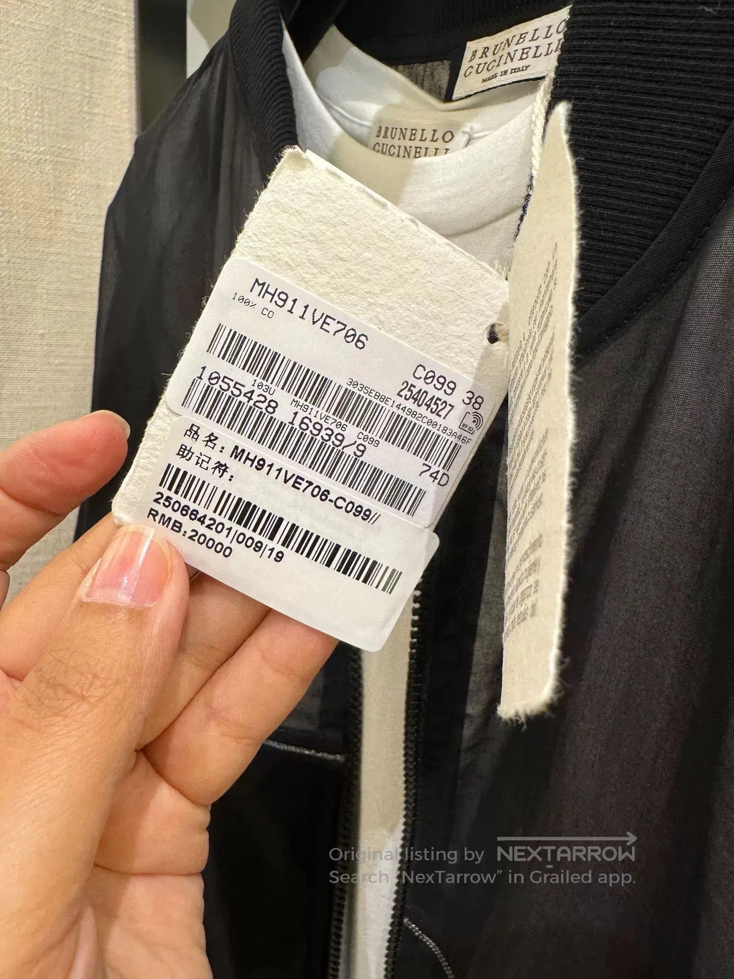 Brunello Cucinelli Brunello Cucinelli Black Jacket Size 42. Size US M / EU 48-50 / 2 - 4 Thumbnail
