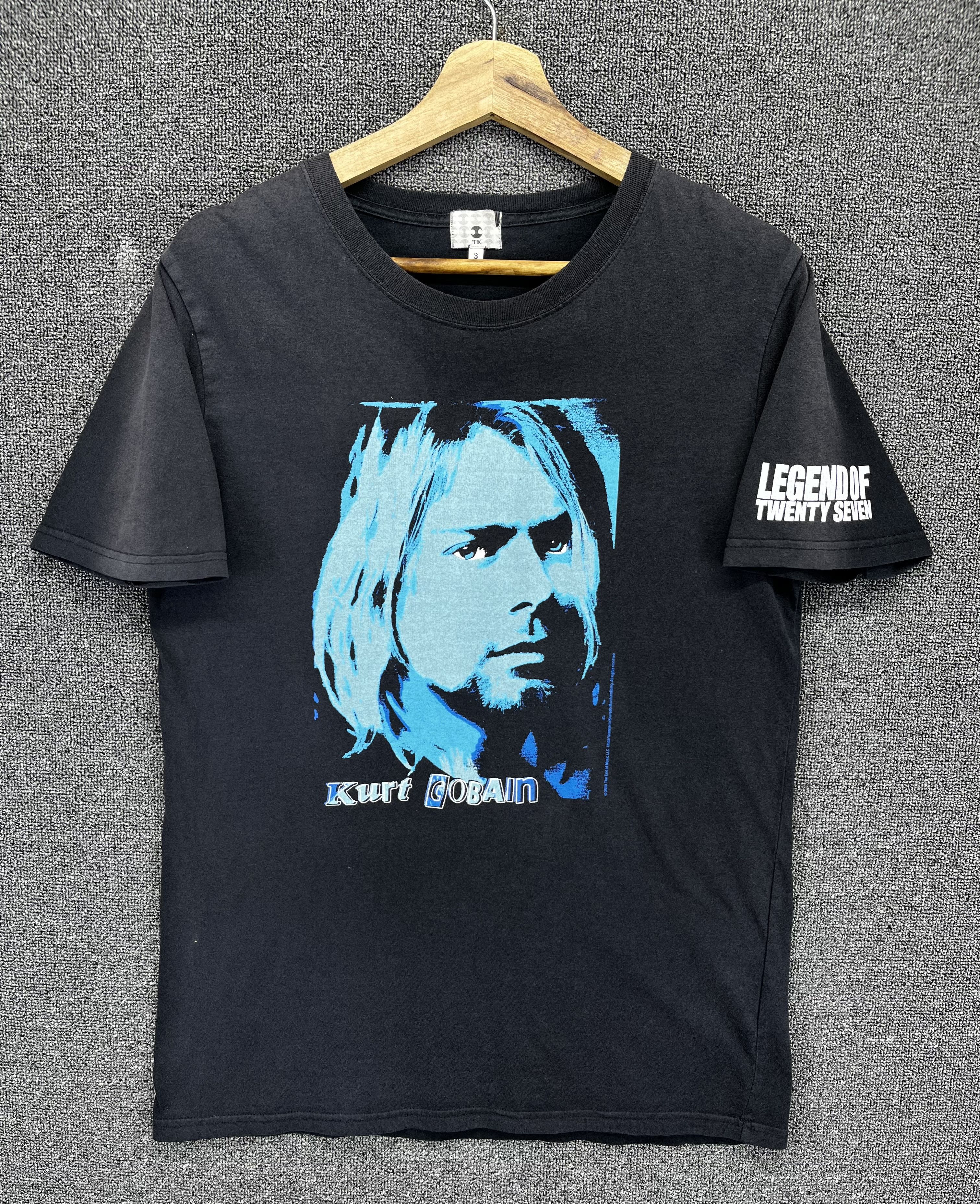 Band Tees Vintage Nirvana Kurt Cobain Punk Rock Band Tees T Shirts Size US S / EU 44-46 / 1 - 1 Thumbnail