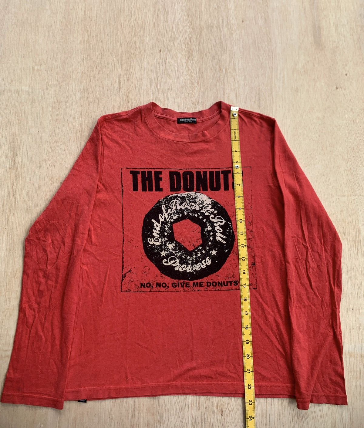 Hysteric Glamour × Japanese Brand Chubby Bang The Donuts Rock n Roll Longsleeve Size US M / EU 48-50 / 2 - 9 Thumbnail
