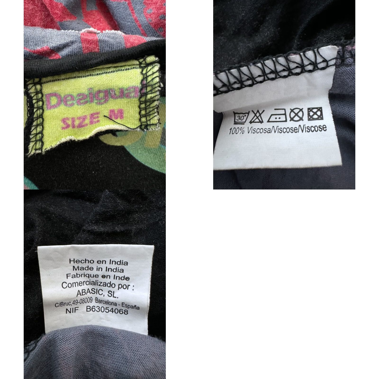 Desigual Desigual womens shirt tunic M Multicoloured Size M / US 6-8 / IT 42-44 - 8 Thumbnail