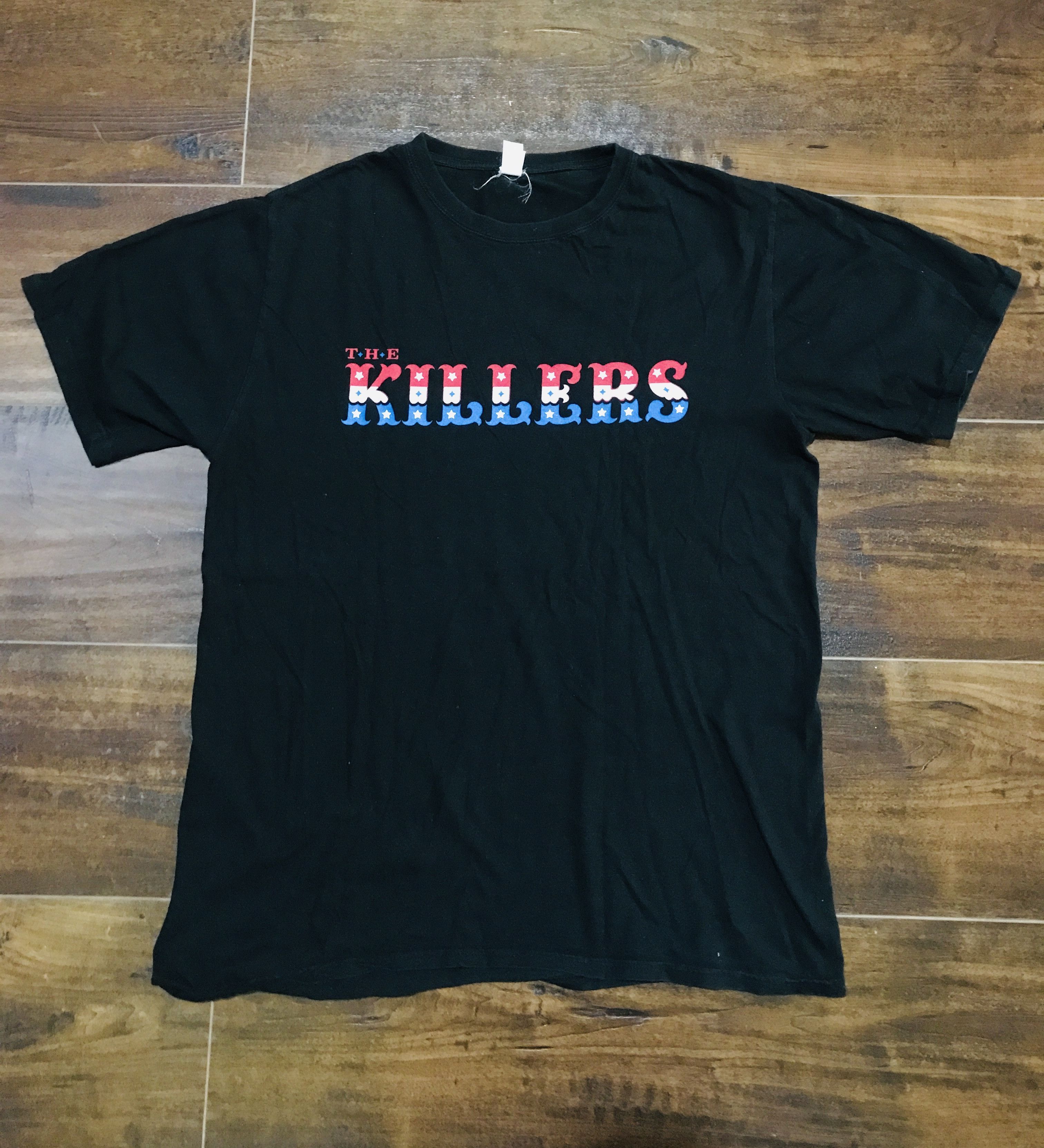 Vintage Y2K The Killers Band T Shirt Winter Japan Tour 2007