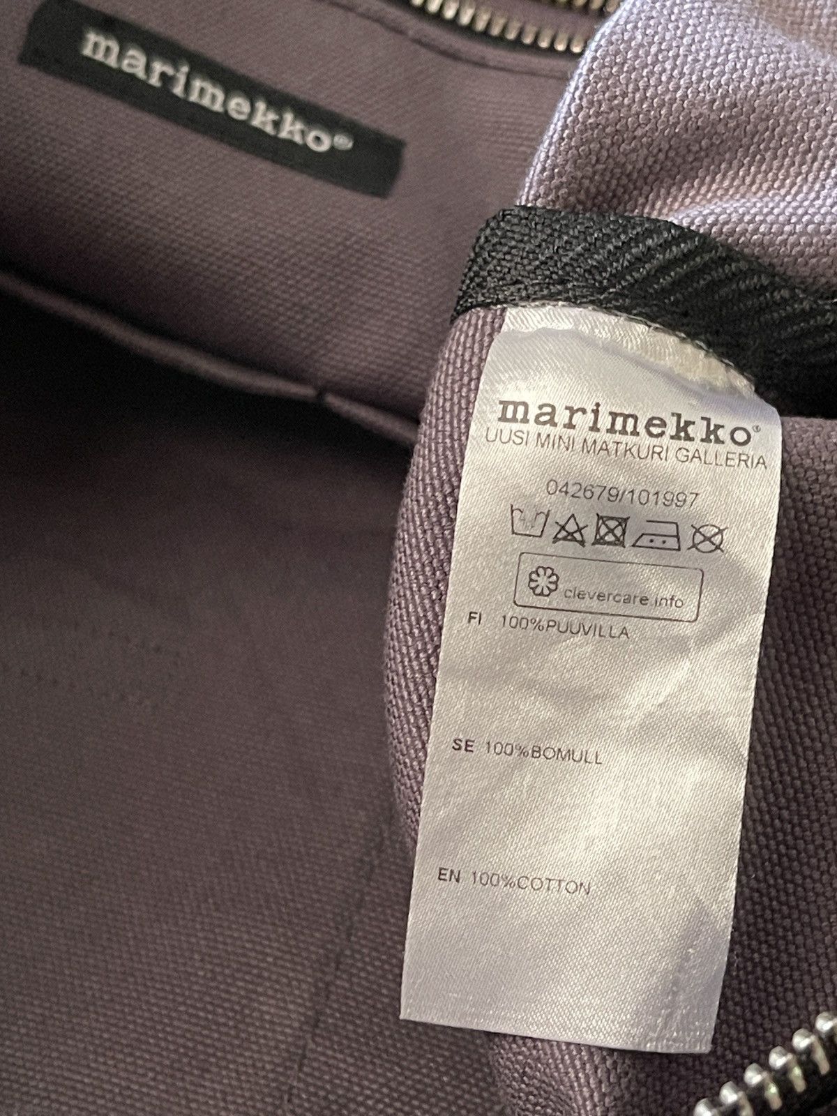 Marimekko Marimekko Uusi Mini Matkuri Tote Bag Size ONE SIZE - 11 Thumbnail
