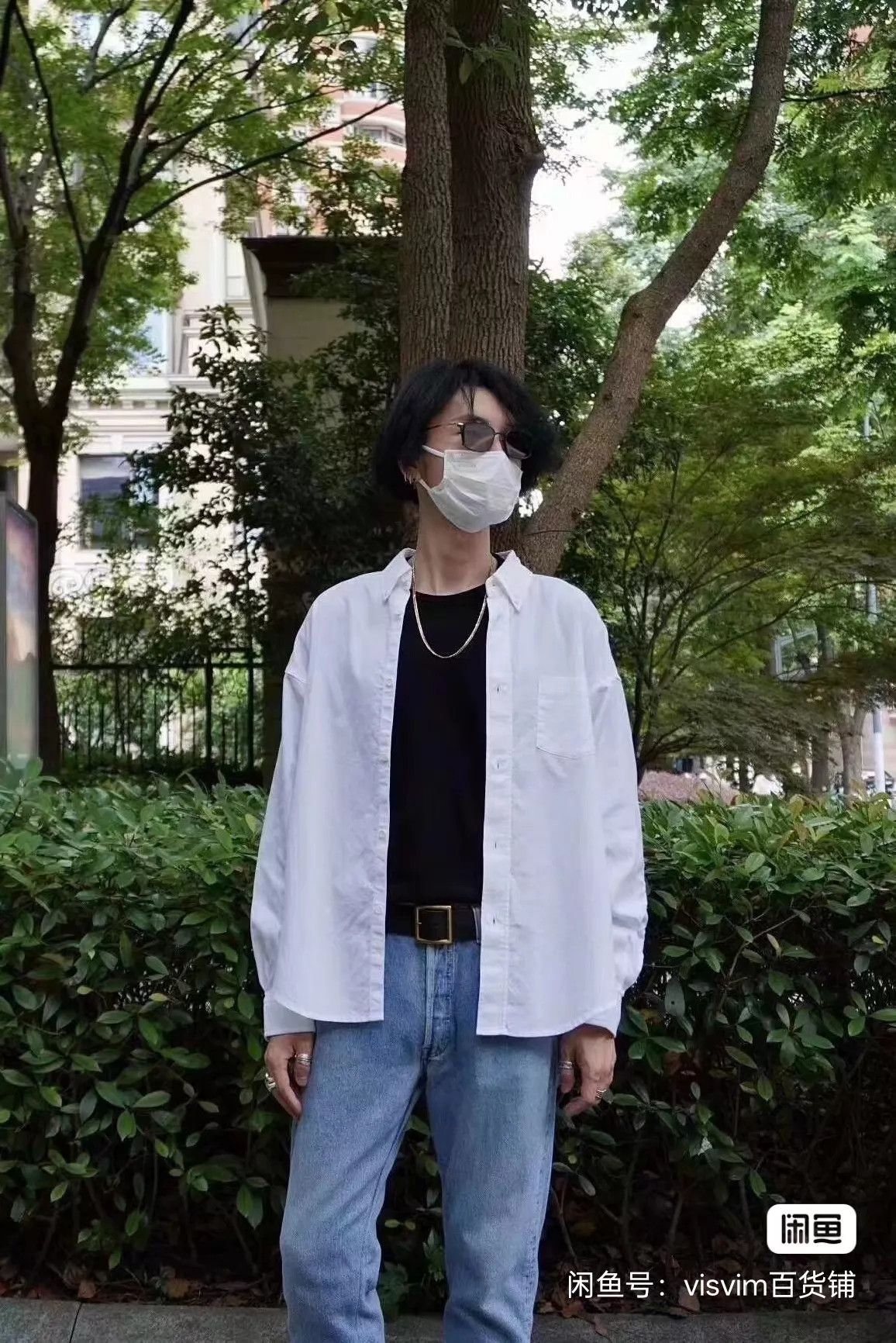 Visvim VISVIM 22SS ALBACORE B.D. SHIRT L/S SASHIKO White 5 Sashiko Size US XXL / EU 58 / 5 - 9 Thumbnail