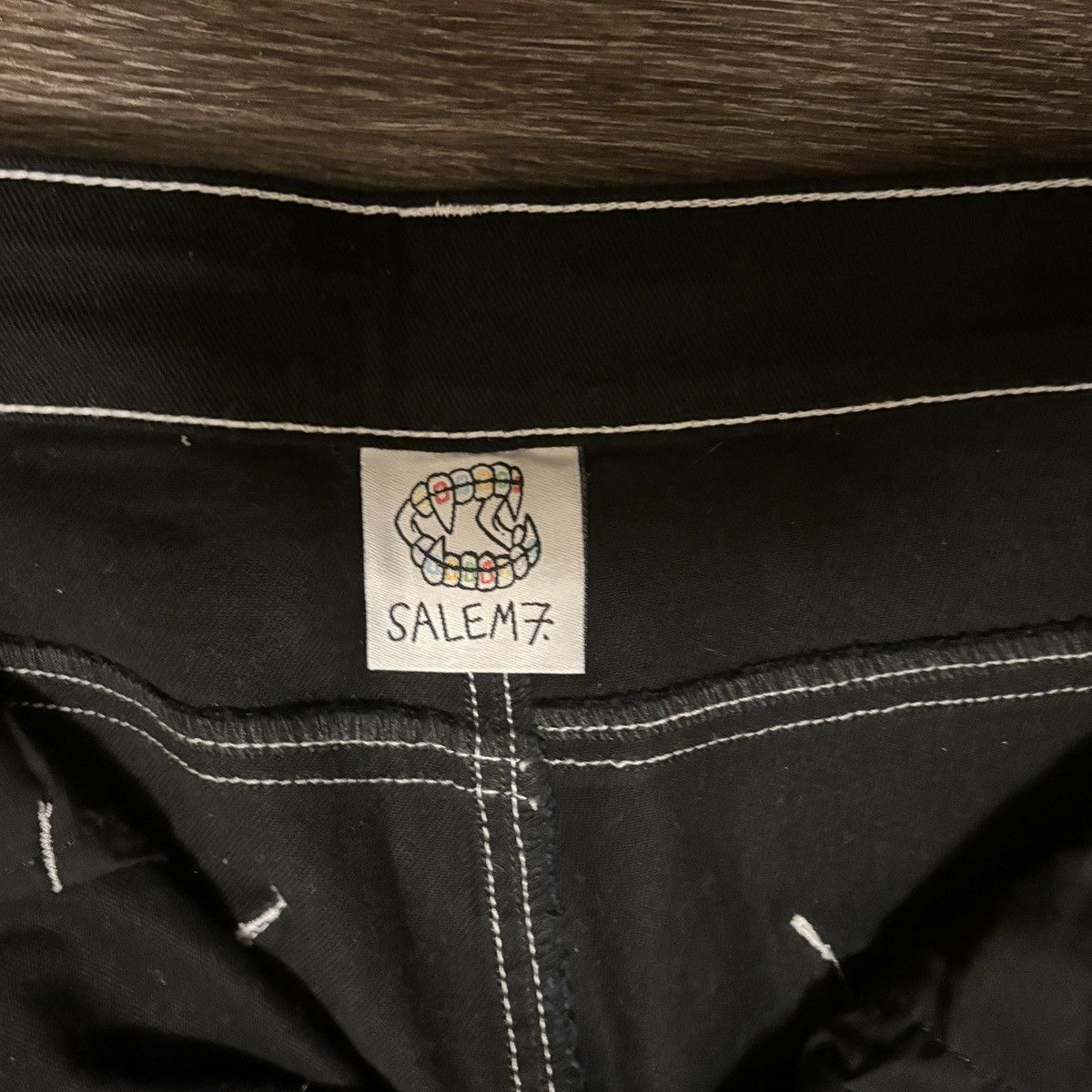 Other Salem7 Pentagram Black Denim Jeans Size US 30 / EU 46 - 6 Thumbnail