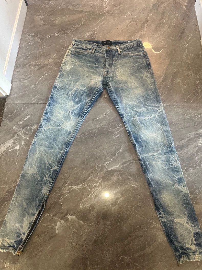 Fear of God Fear of God Blue water corrugated jeans Size US 31 - 1 Thumbnail