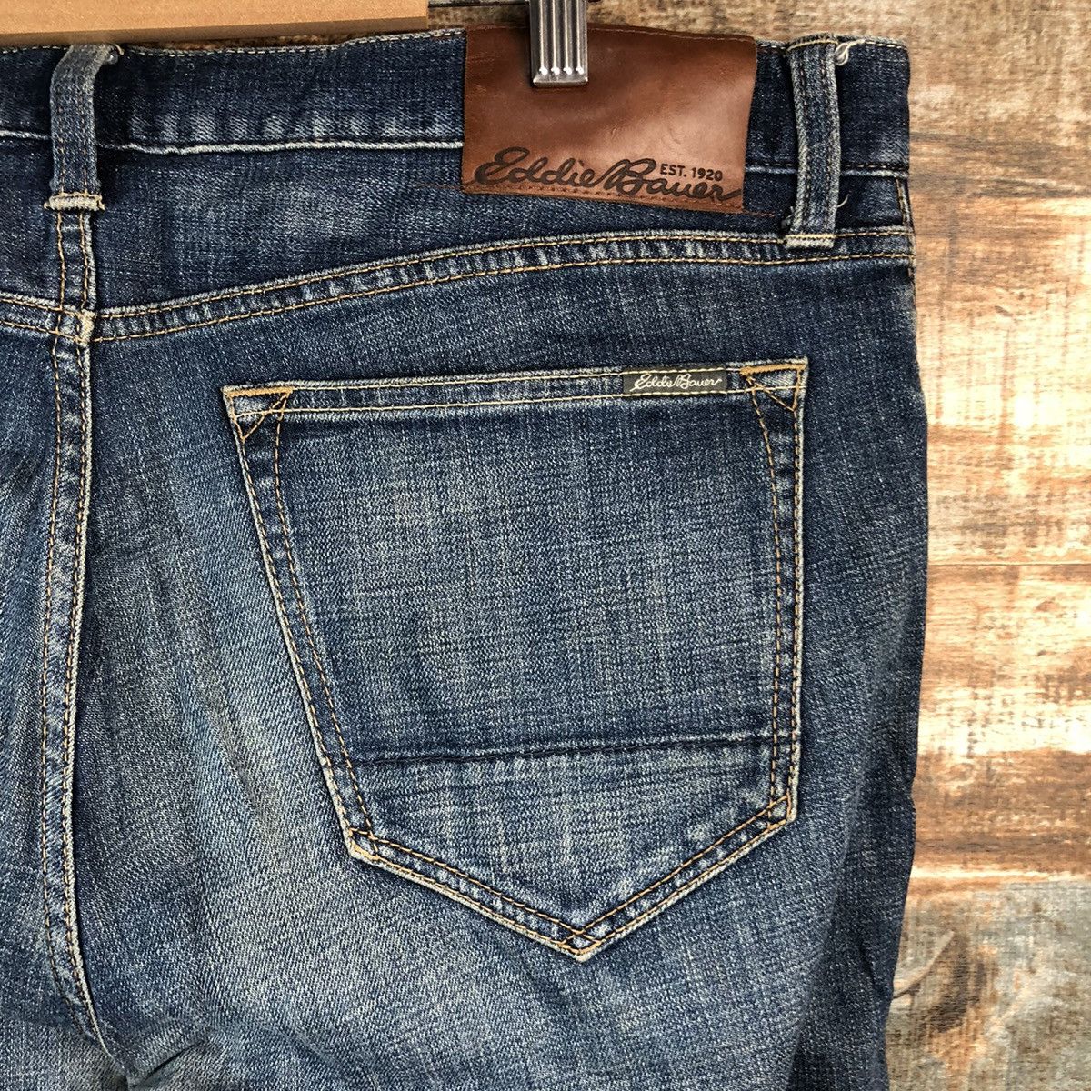 Eddie Bauer Eddie Bauer Blue Denim Pants #A1397 Size US 38 / EU 54 - 18 Thumbnail