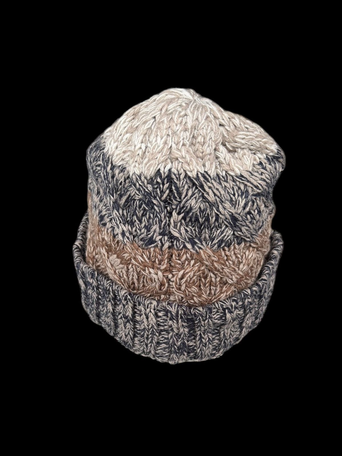 Japanese Brand × Kapital × Vintage Crochet Knitted Japanese Style Beanie Hats 🎌☠️☠️ Size ONE SIZE - 4 Thumbnail