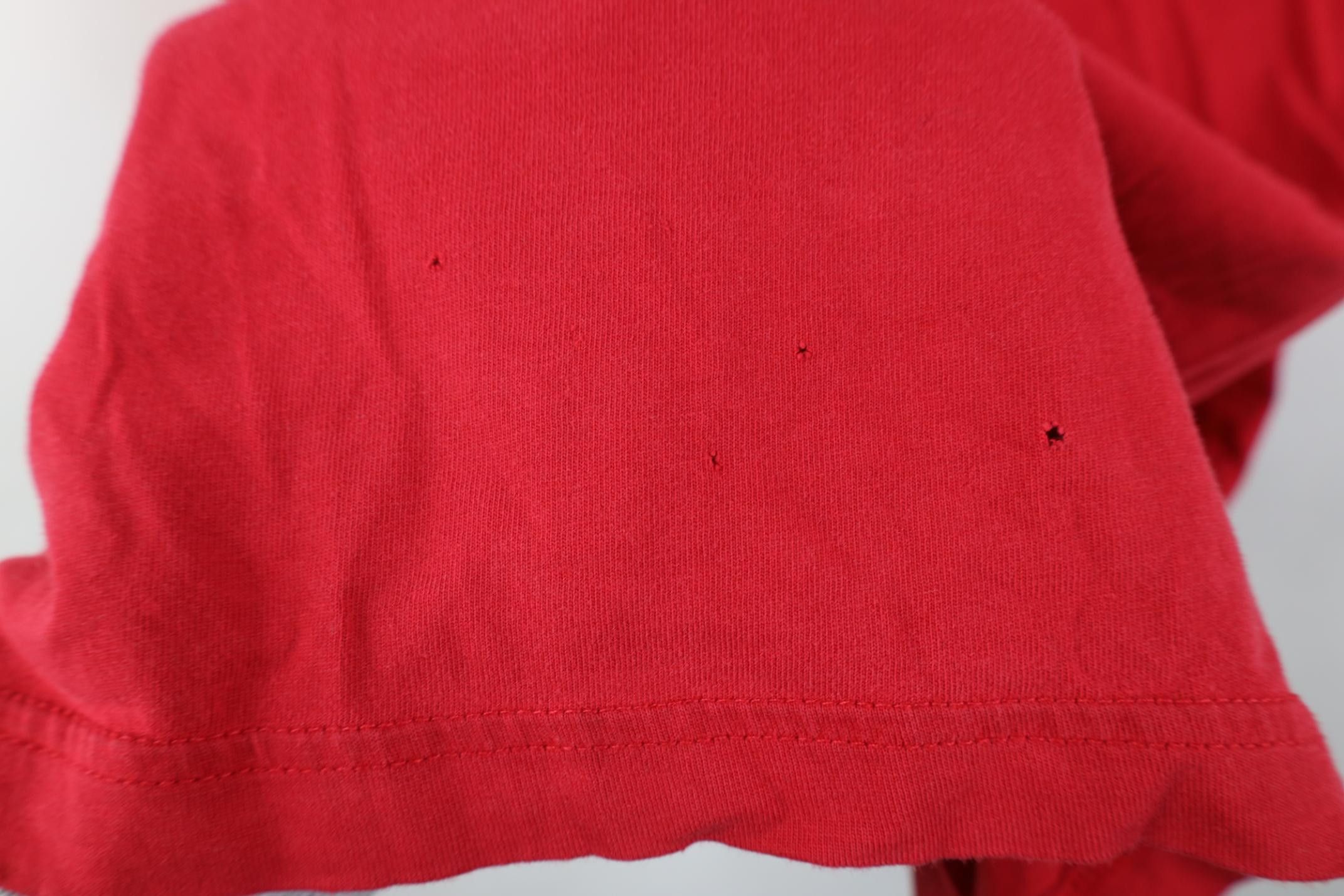 Lands' End Vintage Y2K Lands End Blank Short Sleeve T-Shirt Red Cotton Size US L / EU 52-54 / 3 - 9 Thumbnail