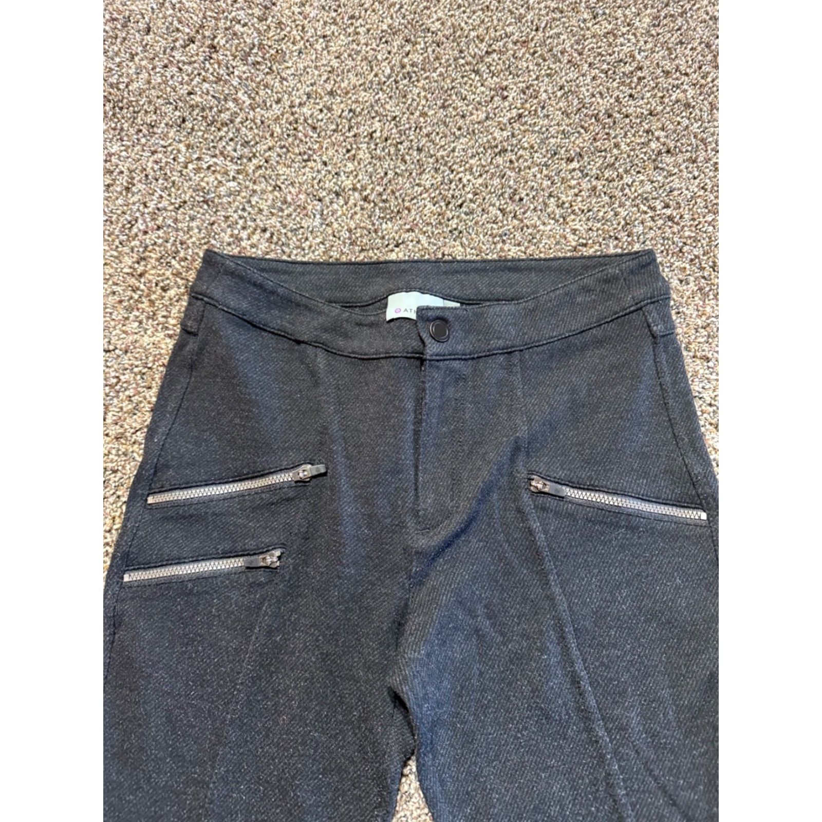 Athleta Athleta Pants Women Size 2 Jegging Casual Rayon Blend Black Skinny Jeggings Size 26" / US 2 / IT 38 - 8 Thumbnail