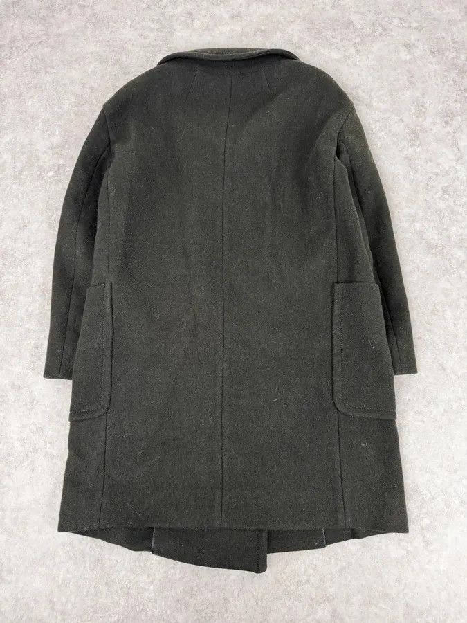 Miu Miu AW2010 Miu Miu Brown Removable Fur Collar Wool Coat Size M / US 6-8 / IT 42-44 - 4 Thumbnail