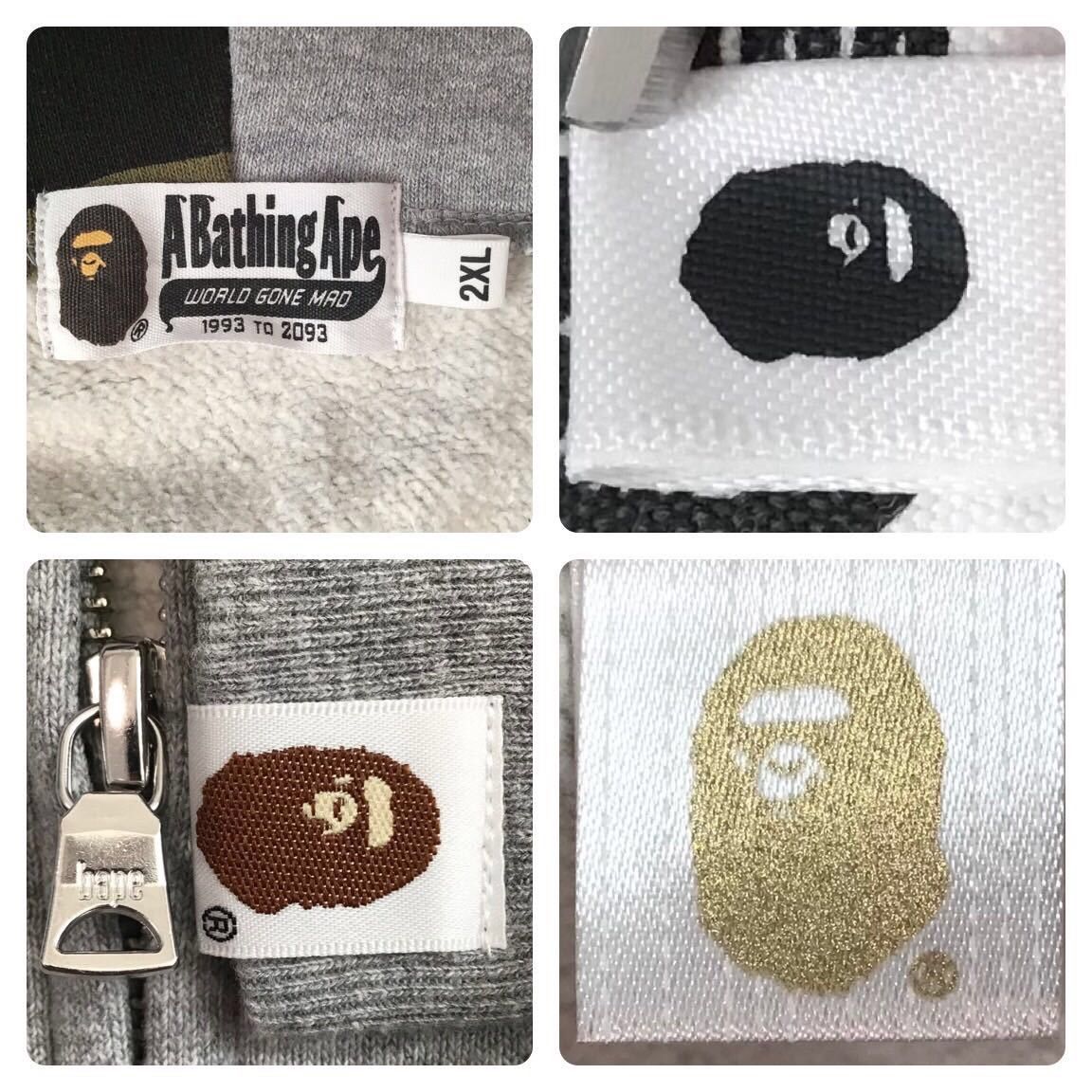 Bape BAPE Crazy face tiger shark full zip hoodie a bathing ape Size US XXL / EU 58 / 5 - 8 Thumbnail