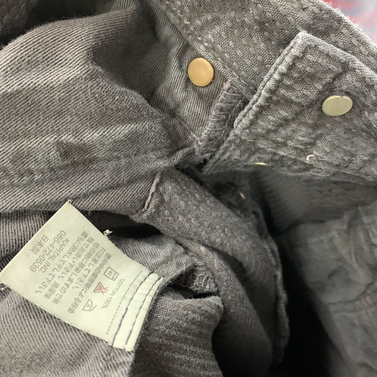Kapital Kapital Denim Buckle Back Corduroy Pants Japan Boro Waist 28 Size US 28 / EU 44 - 11 Thumbnail