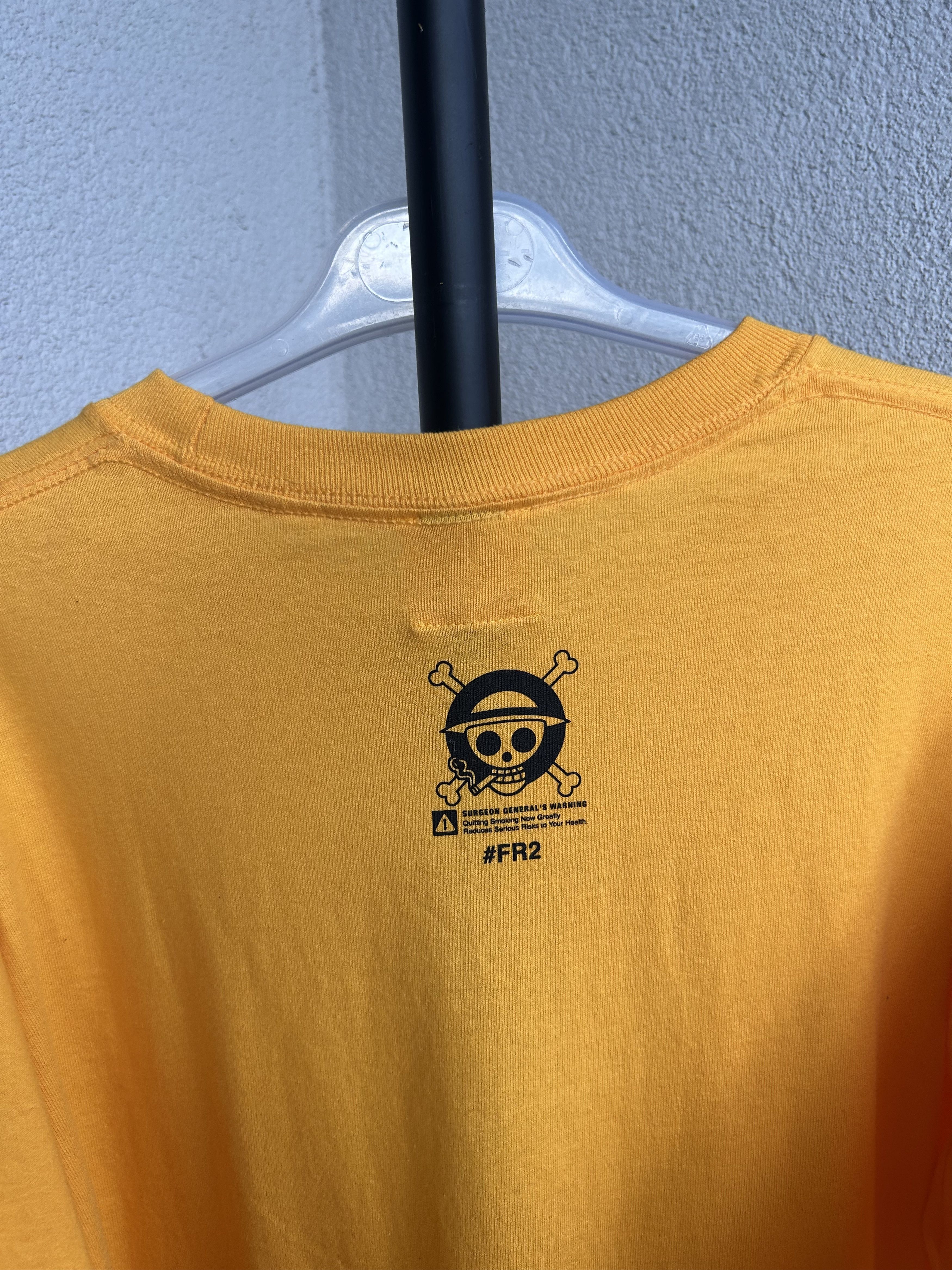 Anime Vintage 2000s One Piece x FR2 Anime Long Sleeve shirt Size US XL / EU 56 / 4 - 15 Thumbnail