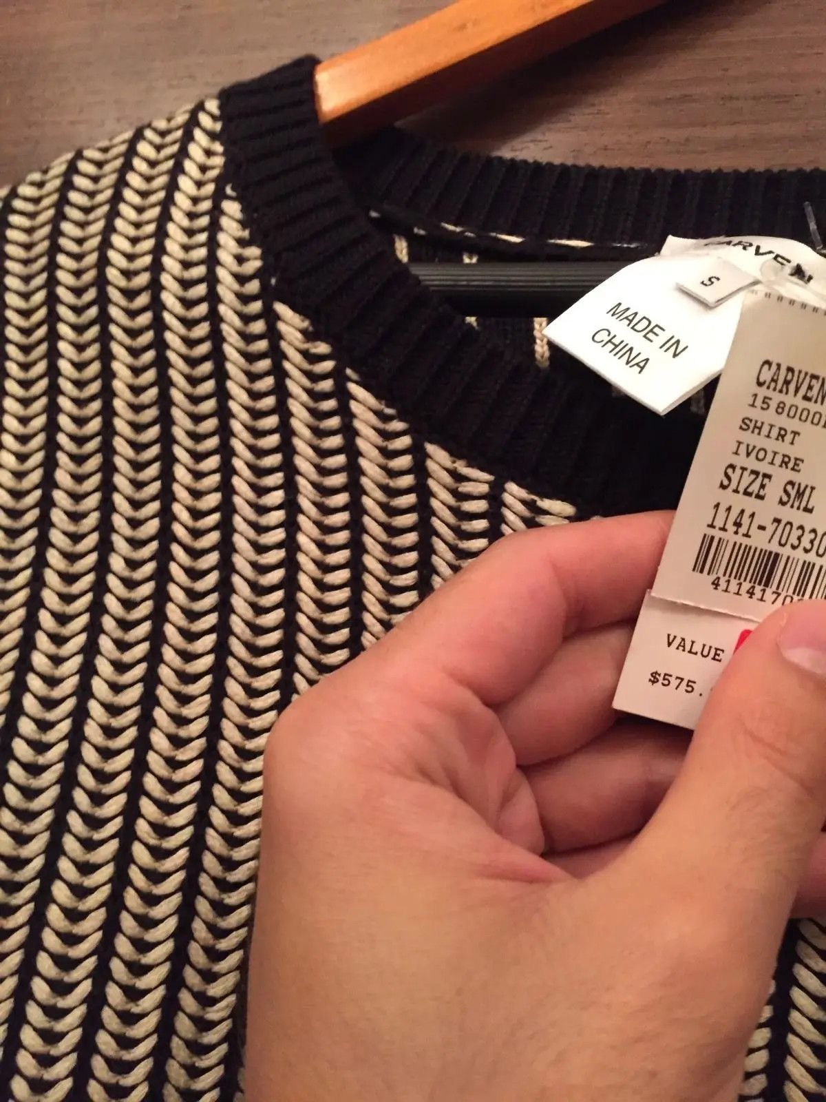 Carven Cable Knit Sweater Size US S / EU 44-46 / 1 - 4 Thumbnail