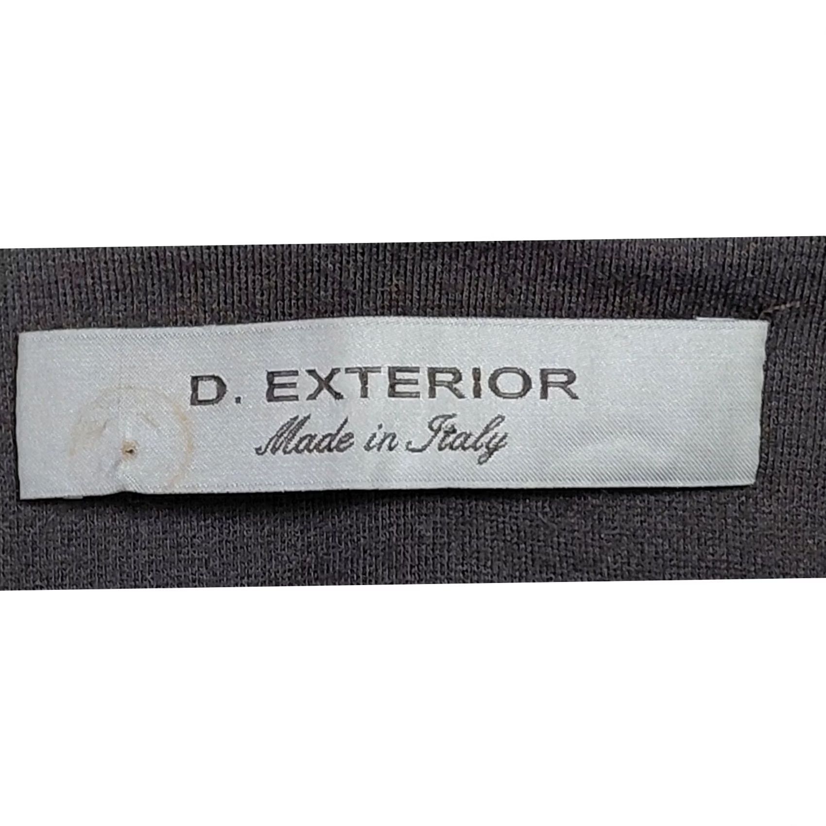 D.Exterior D. EXTERIOR Italy Viscose Blend Skirt Brown Solid 40 Size Size 27" / US 4 / IT 40 - 3 Thumbnail