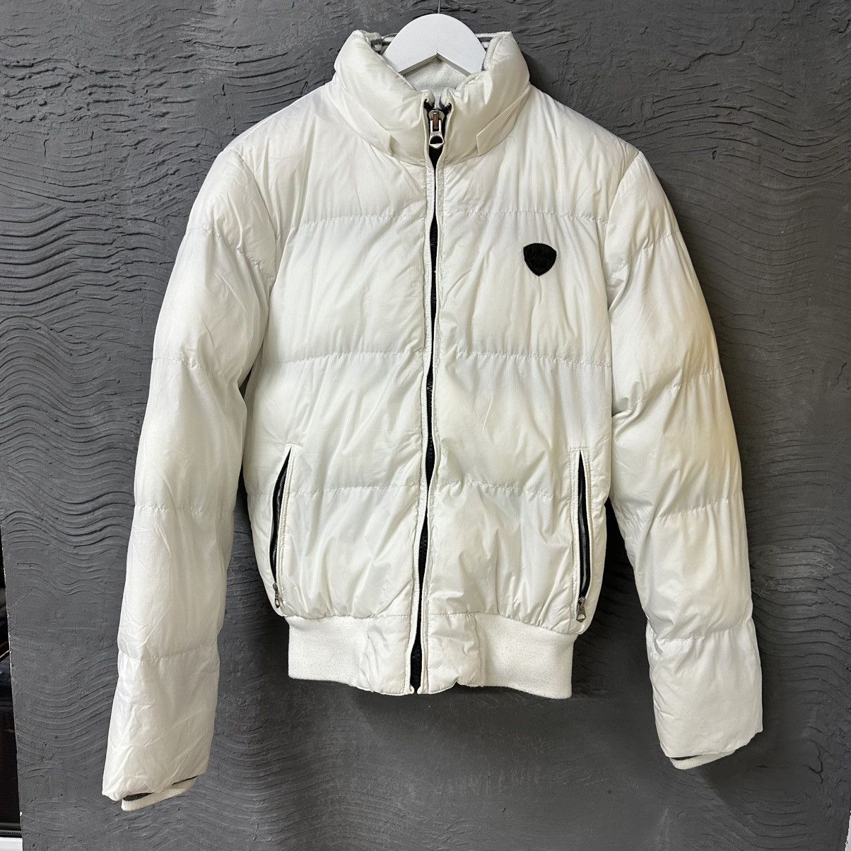 Schott Schott Vintage Down Jacket White Size S / US 4 / IT 40 - 1 Thumbnail
