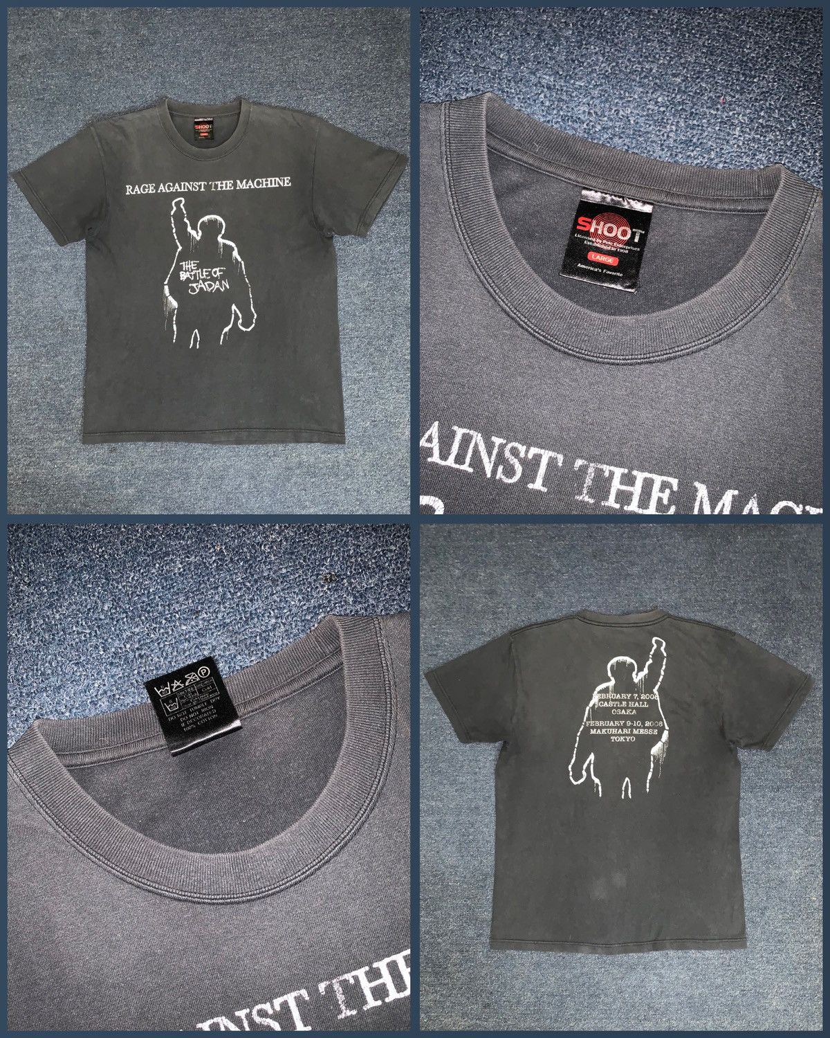 Vintage Vintage Rage Against The Machine Size US L / EU 52-54 / 3 - 10 Thumbnail