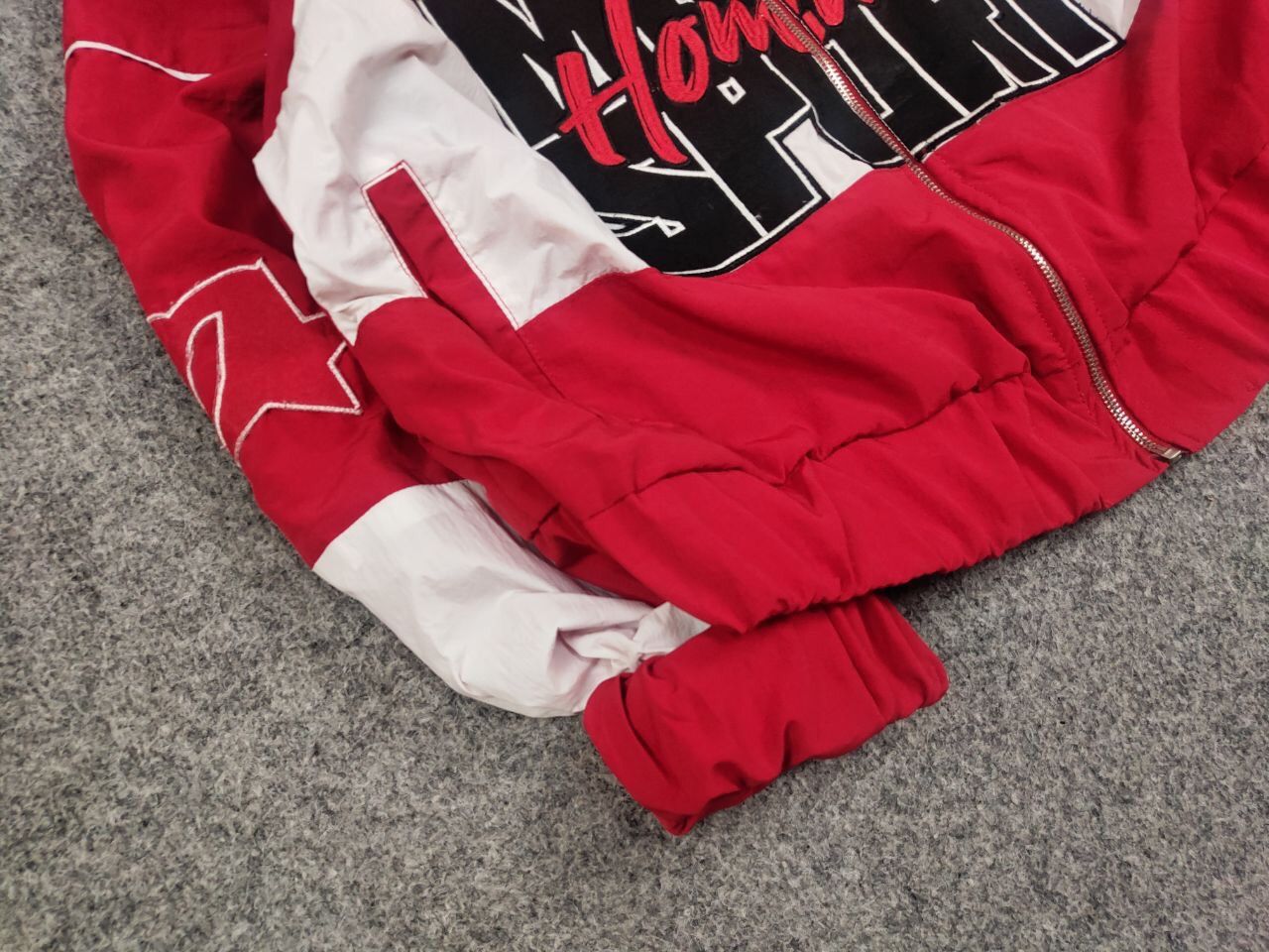 Japanese Brand Boxy Washed Nylon moto Sport Racing Short Jacket Vintage Size US S / EU 44-46 / 1 - 8 Thumbnail