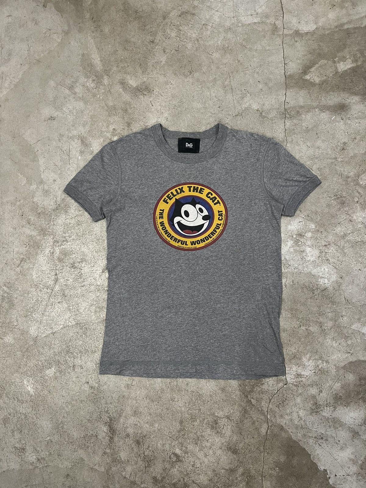 Designer × Dolce & Gabbana Dolce & Gabbana Felix The Cat T-Shirt Size US S / EU 44-46 / 1 - 1 Thumbnail