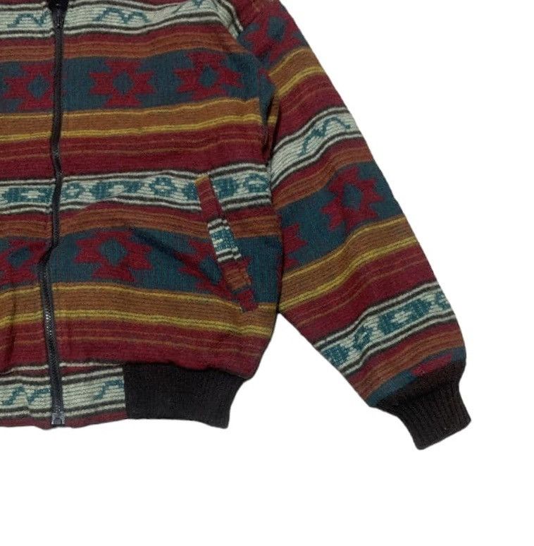 Woolrich Woolen Mills Vintage Woolrich Navajo Wool Jacket Hoodie Nice Design Size US M / EU 48-50 / 2 - 3 Thumbnail