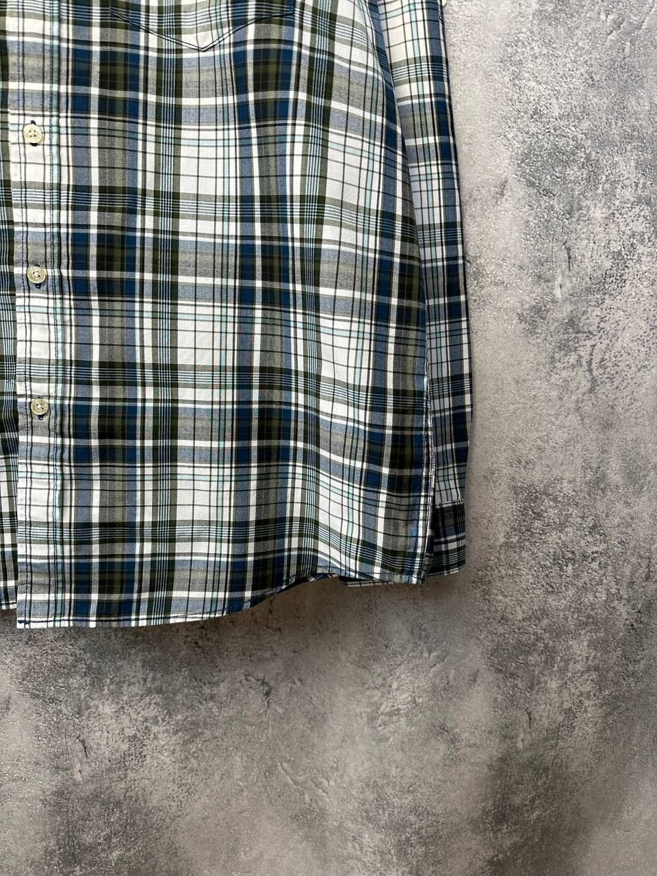 Other Schoffel Button Up Shirt Check Long Sleeve Point Collar Size US L / EU 52-54 / 3 - 9 Thumbnail