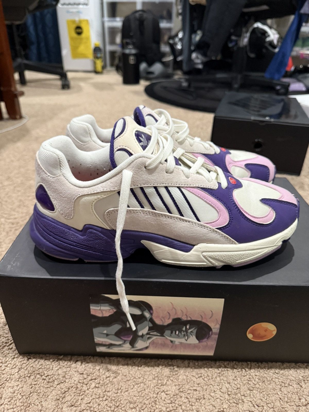 Adidas Adidas Dragonball Z x Yung 1 “Frieza” Collab Size US 10 / EU 43 - 3 Thumbnail