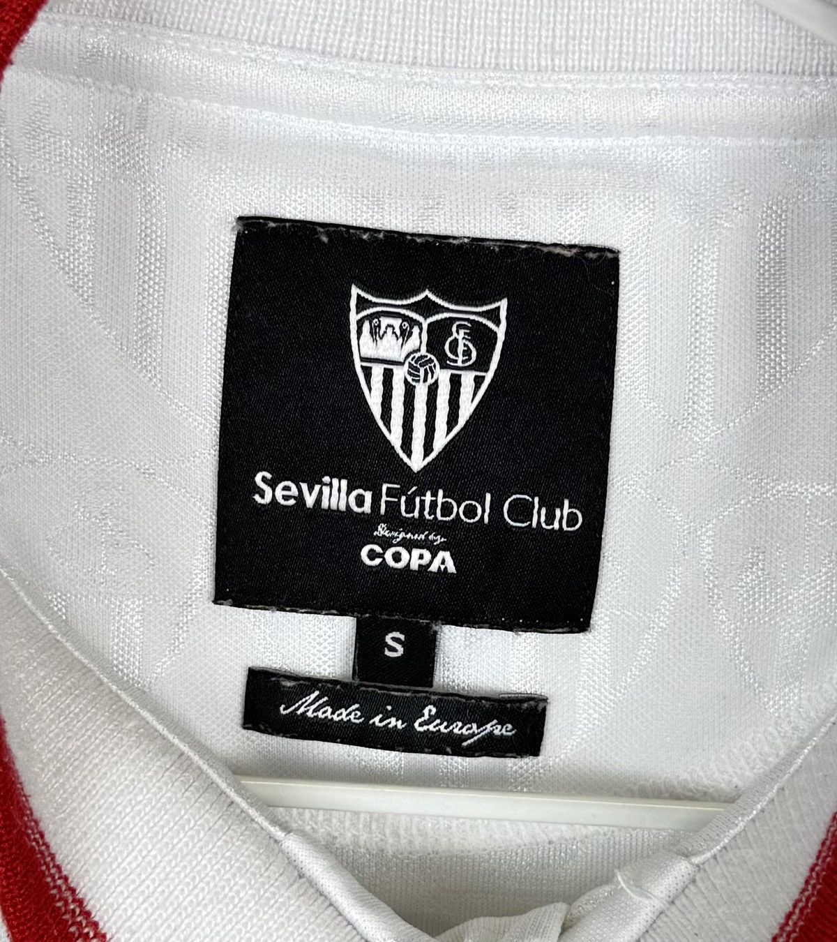 Other Sevilla FC 1992/1993 Retro Football Shirt Soccer Jersey top Size US S / EU 44-46 / 1 - 6 Thumbnail