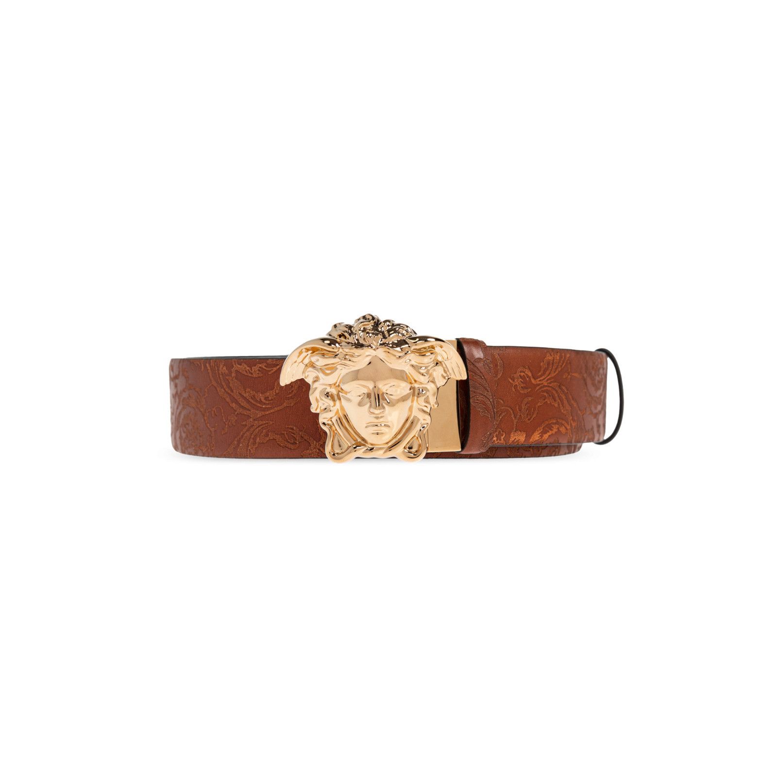 Versace VERSACE Brown Double-Sided Belt New & Authentic (Men's size: Size ONE SIZE - 1 Thumbnail