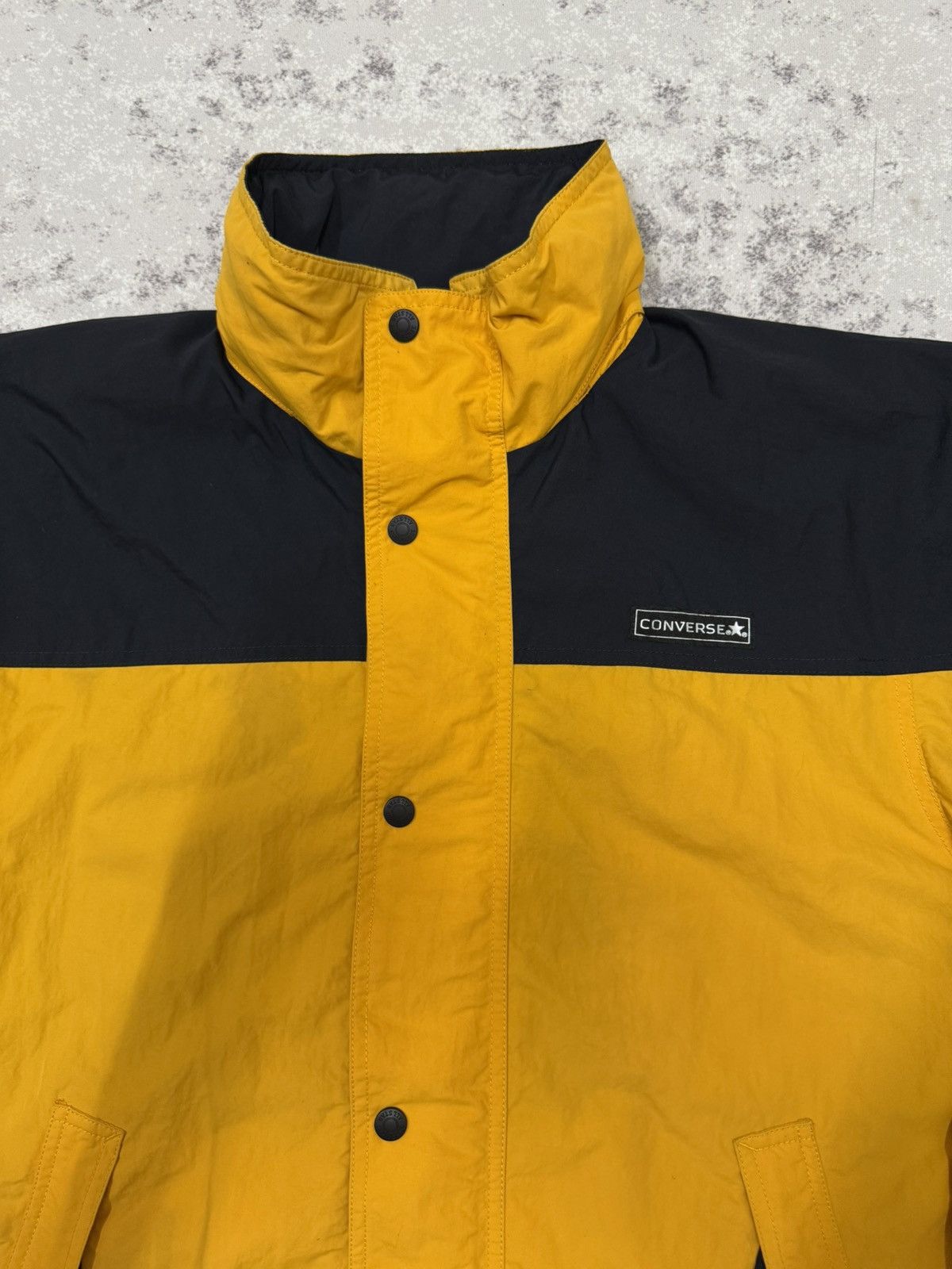 Converse Vintage Converse Outdoor Jacket Hiden Hoodie Size US L / EU 52-54 / 3 - 6 Thumbnail