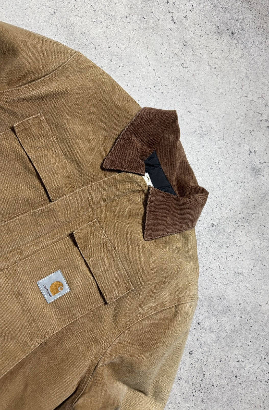 Carhartt Carhartt Camel Denim Jacket Vintage Size US L / EU 52-54 / 3 - 5 Thumbnail