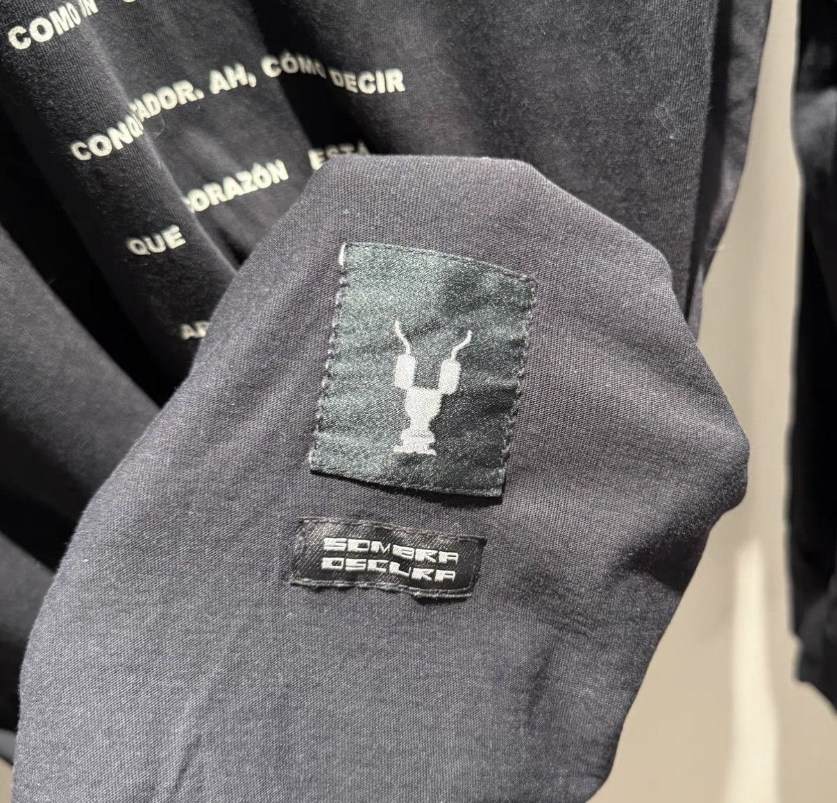 Rick Owens Rick Owens Slogan Layered-Look Base Layer Long Sleeve Size US XS / EU 42 / 0 - 4 Thumbnail