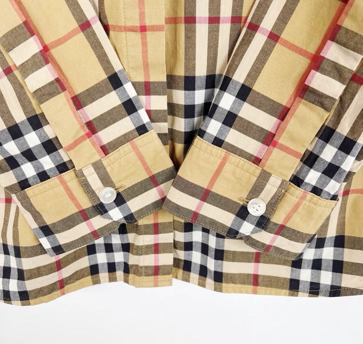 Burberry Burberry Classic Plaid Shirt K12 Size S / US 4 / IT 40 - 4 Thumbnail
