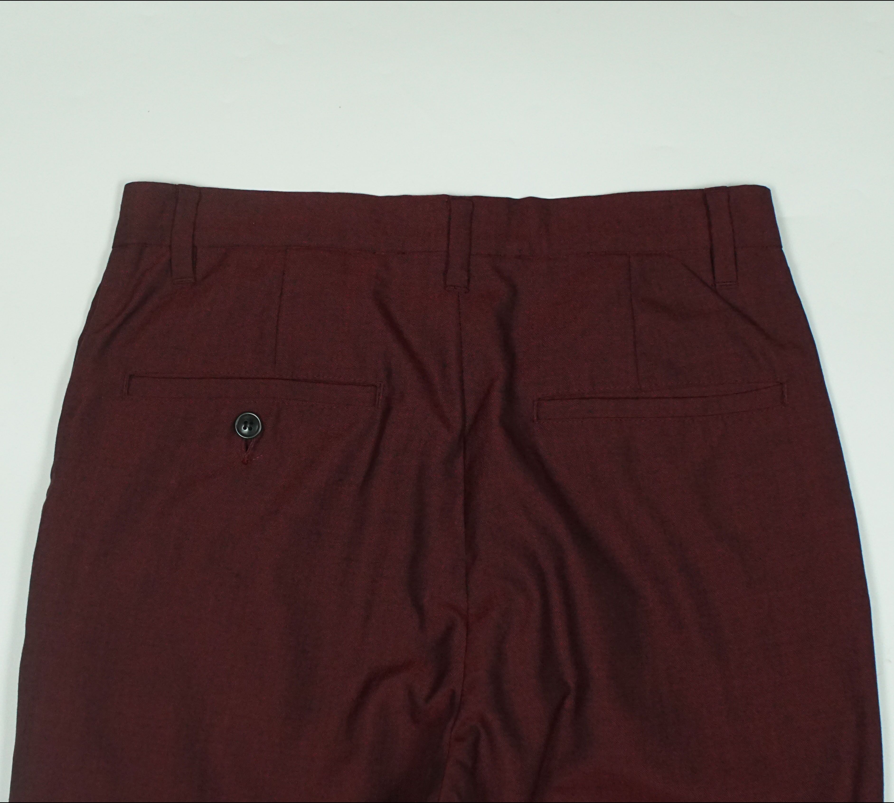 Issey Miyake *NoTariff Cabane de Zucca Pleated Trousers Size 29" - 2 Thumbnail