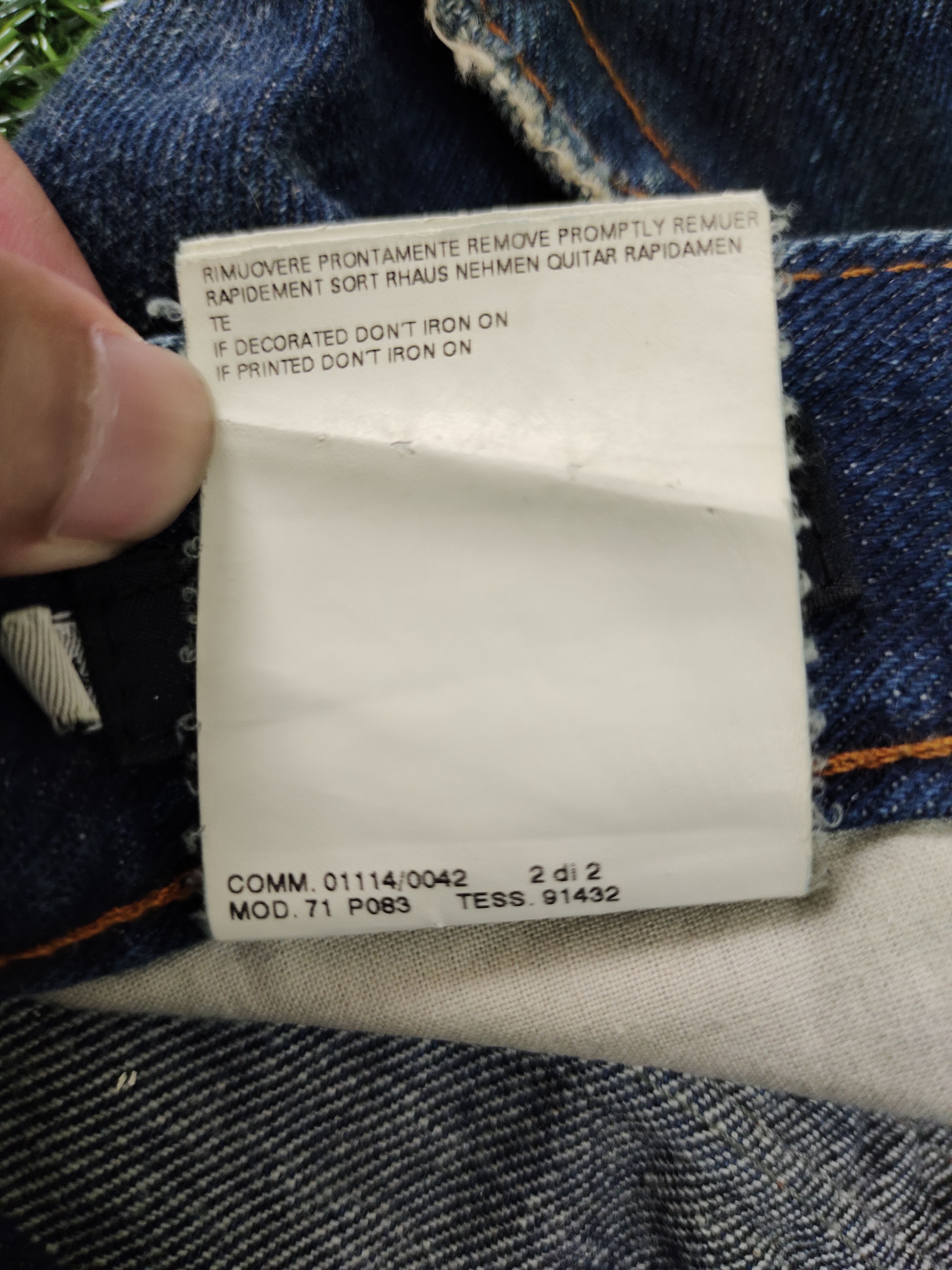 Dsquared2 Dsquared2 Leather Craft Patchwork Denim Jeans Size US 33 - 25 Thumbnail