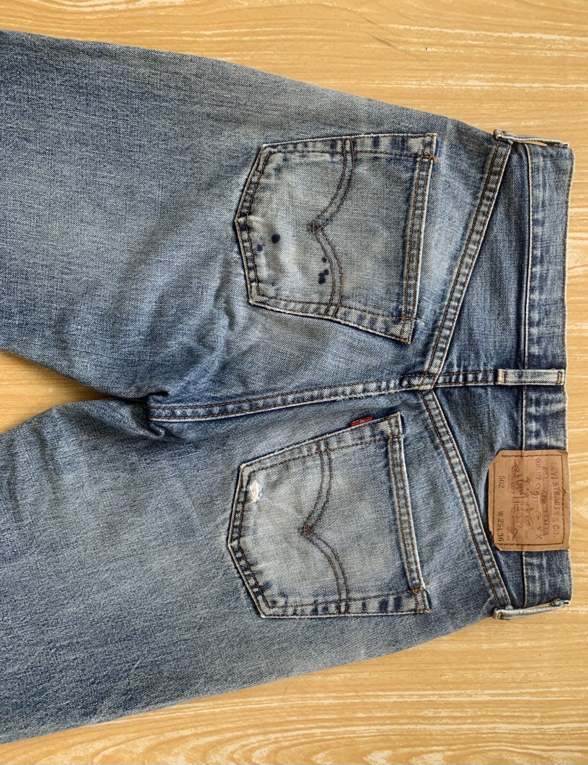 Levi's Rare.. Distressed Levi’s 502 Big E Made In Japan Size US 28 / EU 44 - 11 Thumbnail