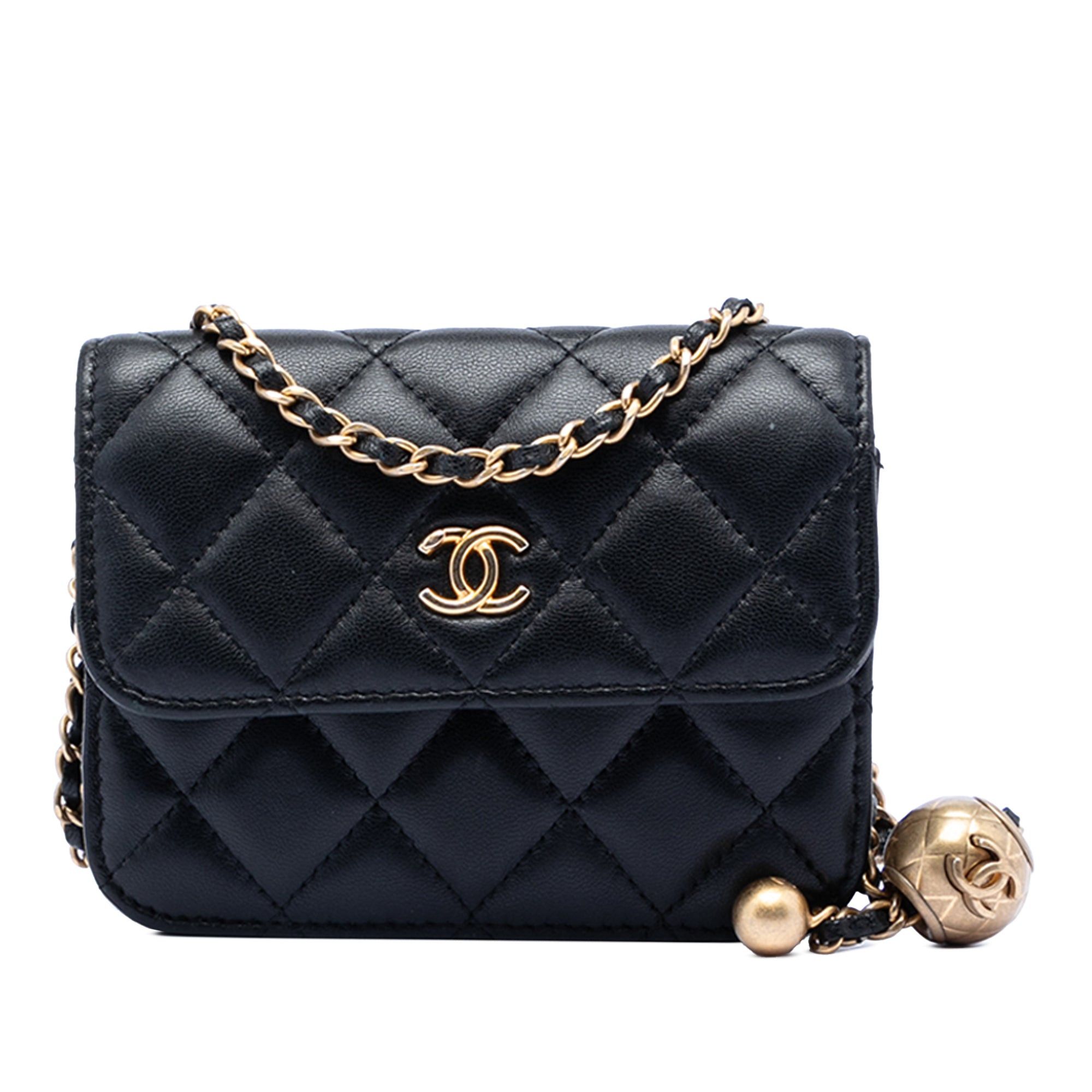 Chanel Mini Lambskin Pearl Crush Clutch with Chain Size ONE SIZE - 1 Thumbnail